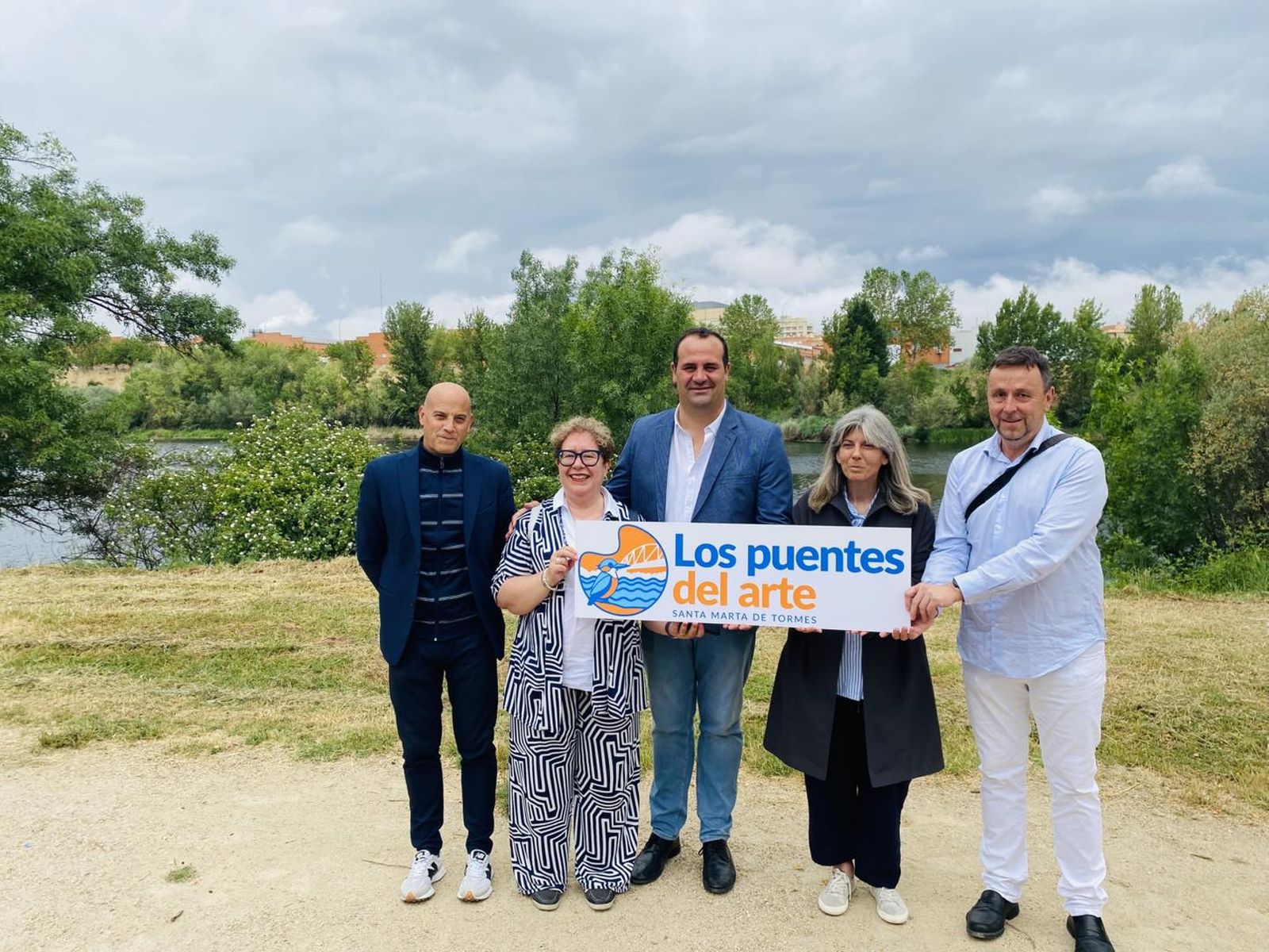 La Isla del Soto acoge una de las actividades enmarcadas en el proyecto “Los Puentes del Arte”