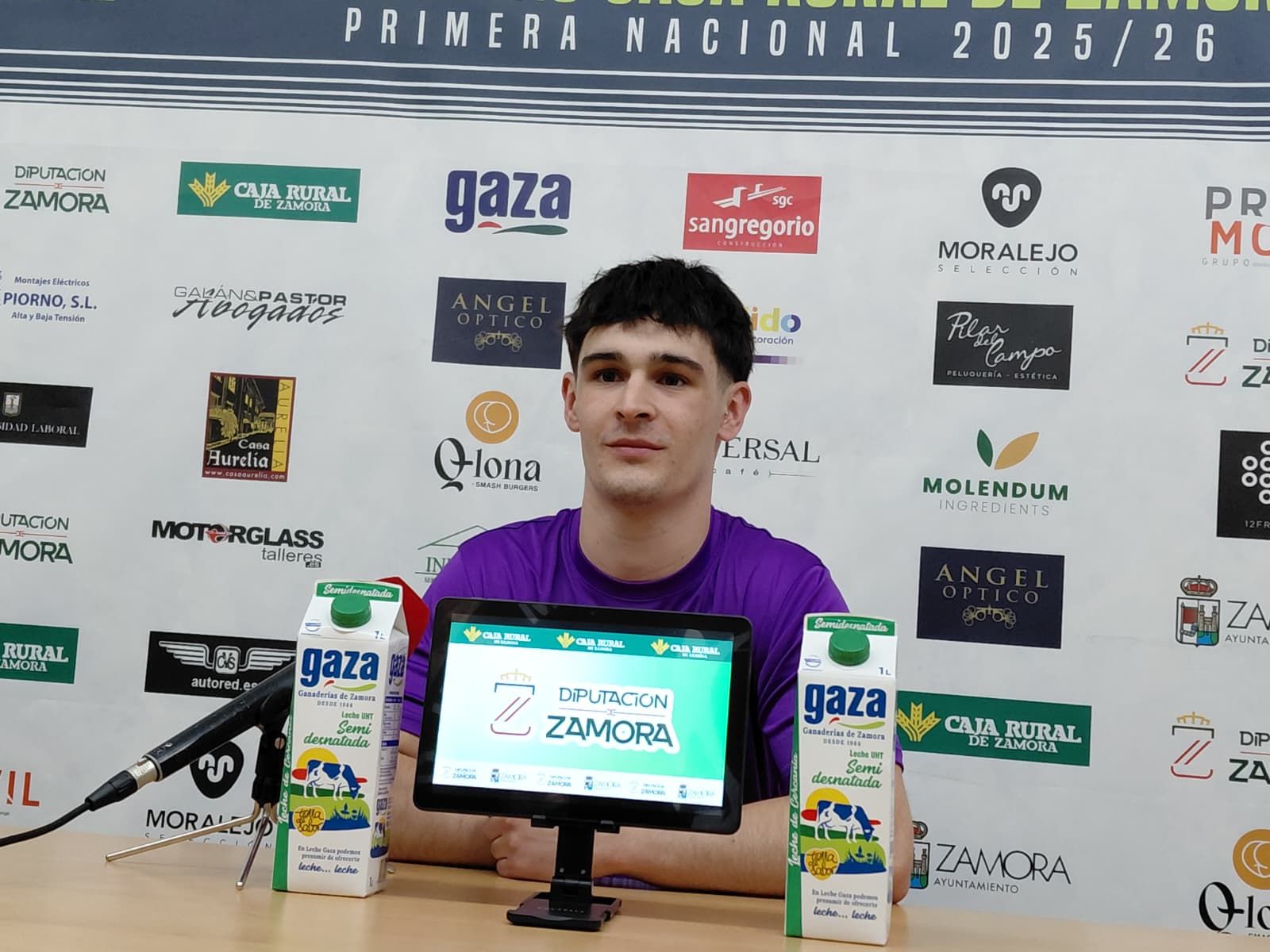 Marco Torres, jugador del Balonmano Zamora