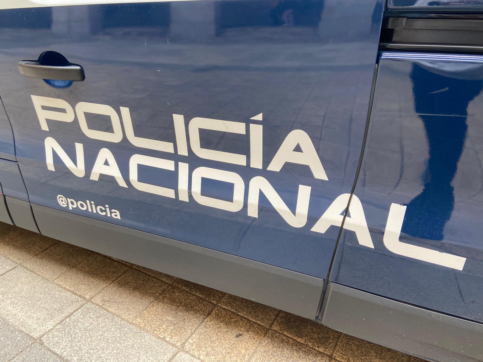 Furgón Policía Nacional.