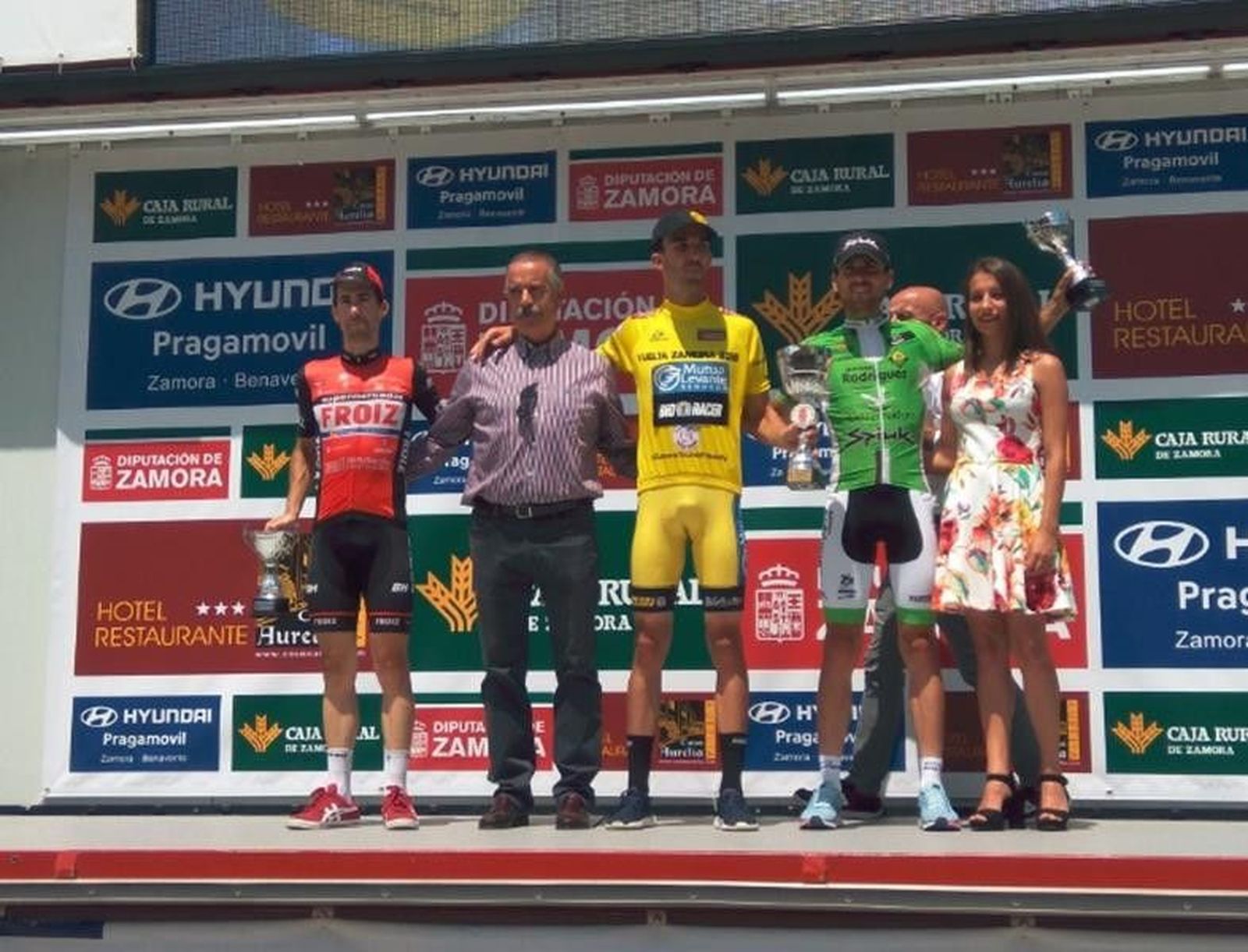 Vuelta a Zamora Podium