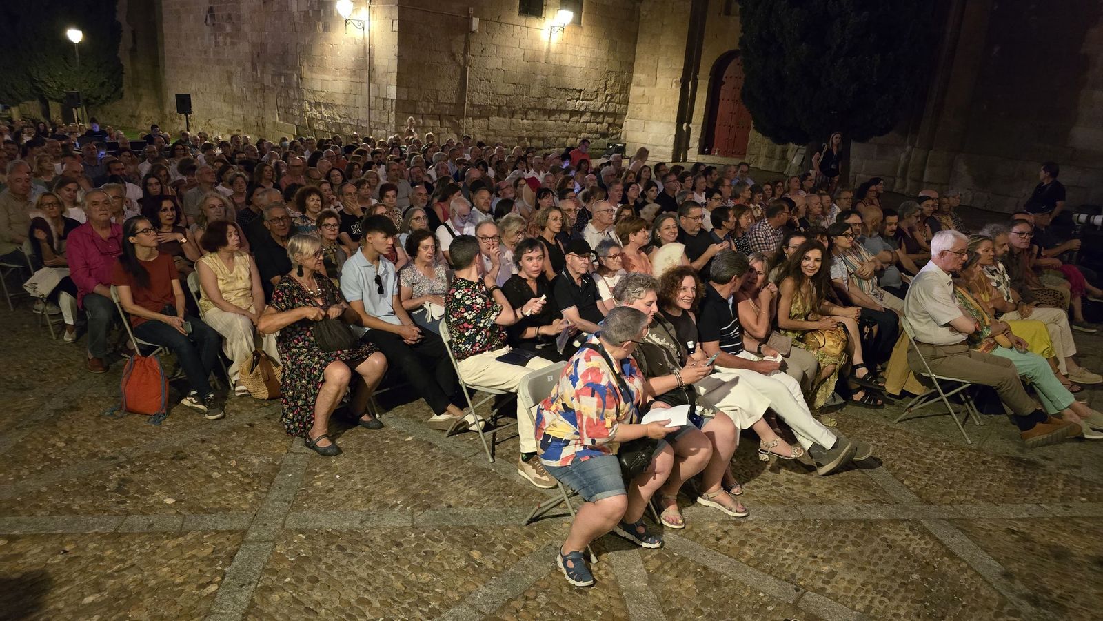 Concierto de jazz del grupo Sullivan Fortner y Peter Bernstein en el Patio Chico de Salamanca