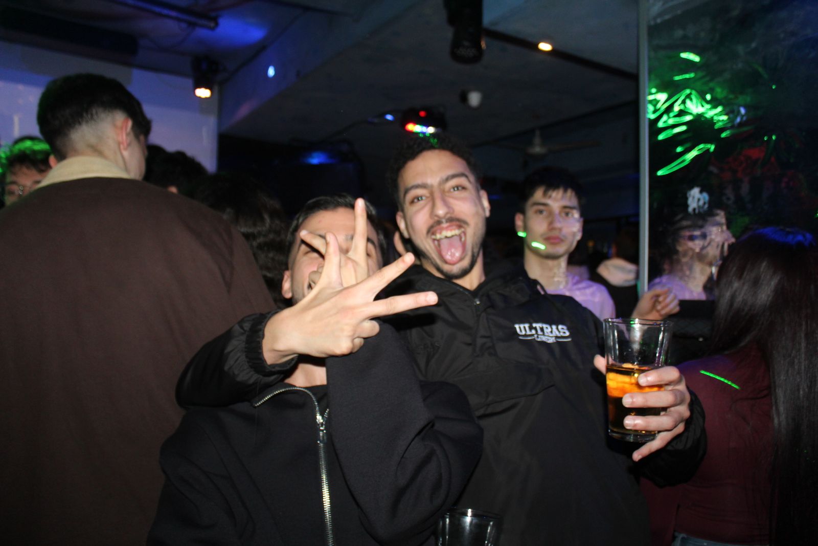 Salamanca de noche, sábado 31 de enero