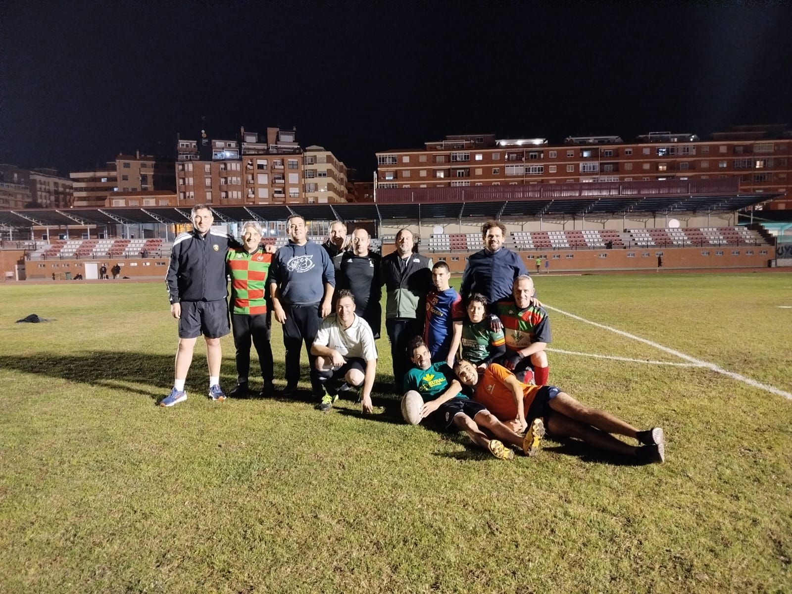Integrantes del Mixed Ability, equipo inclusivo del Zamora Rugby Club.