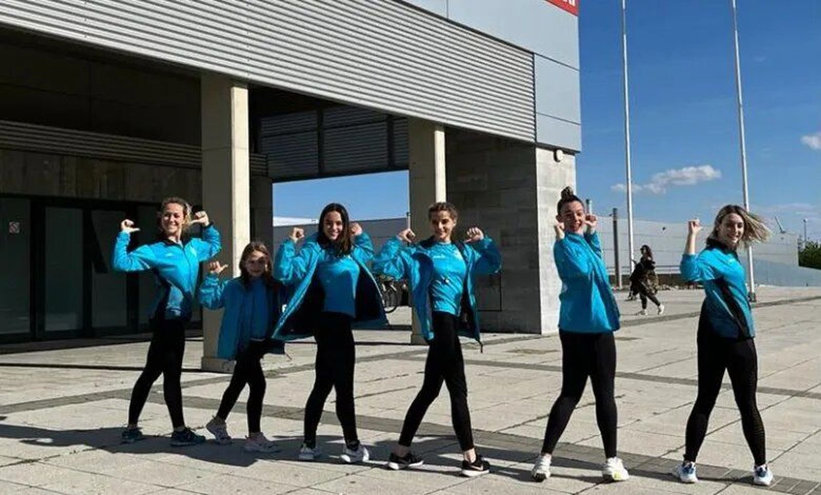 Gimnastas del Rítmica Benavente