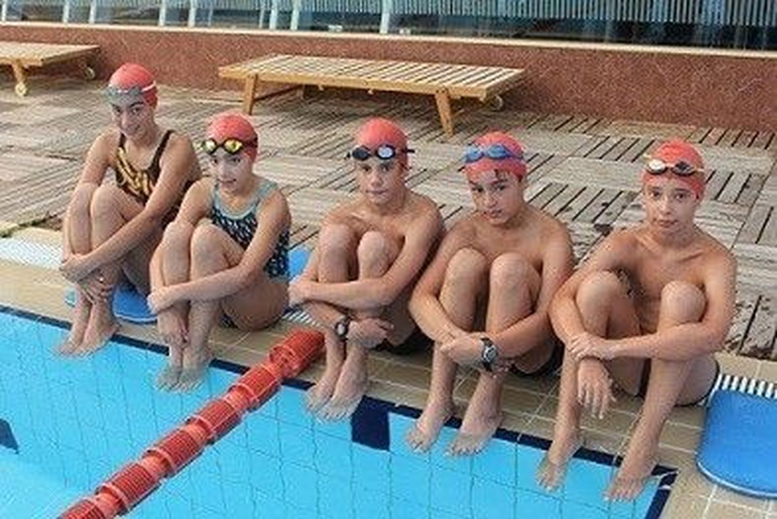 Domingo de competición para el Club de Natación Calle 4