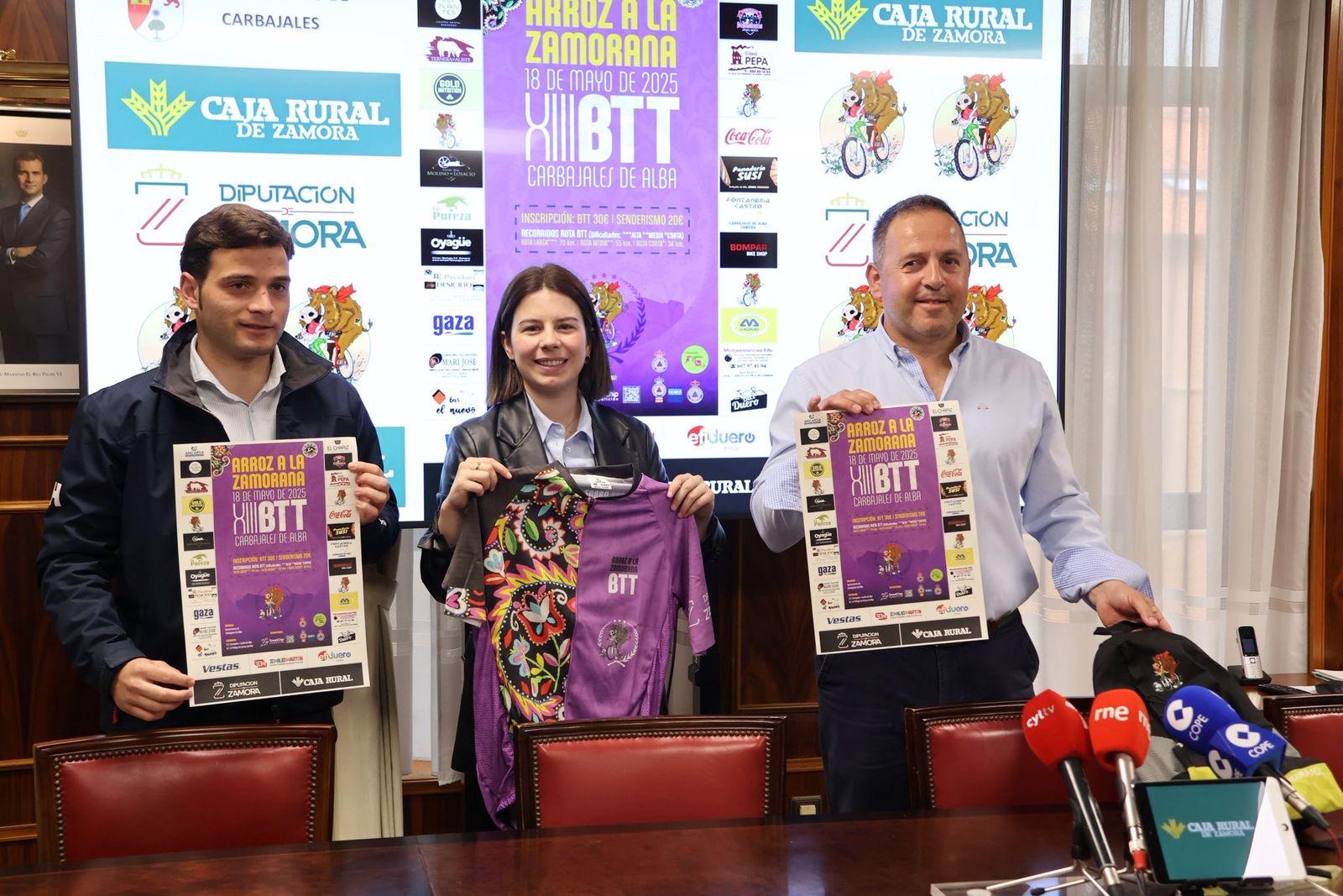 Carbajales de Alba se prepara para la XIII BTT Arroz a la Zamorana