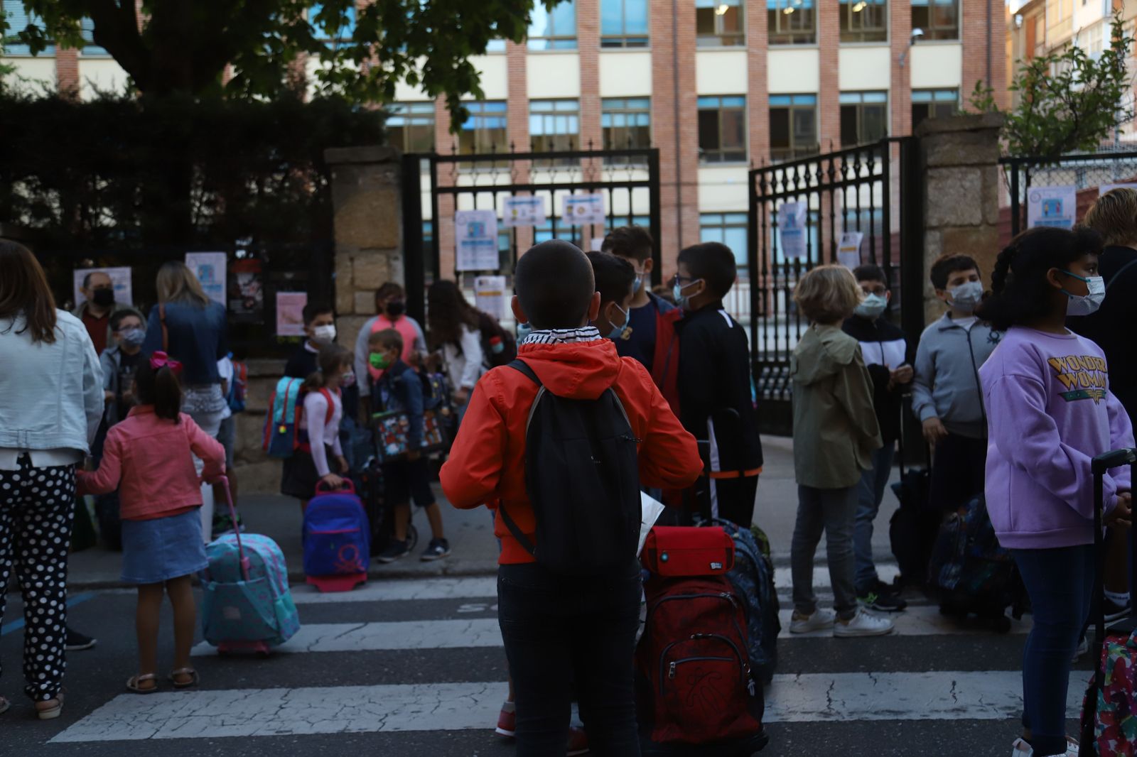 Inicio del curso escolar 2021-2022 en Zamora Foto: María Lorenzo