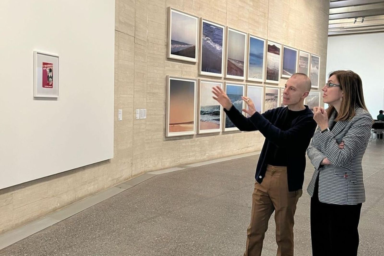 Presentación nuevas exposiciones en MUSAC .