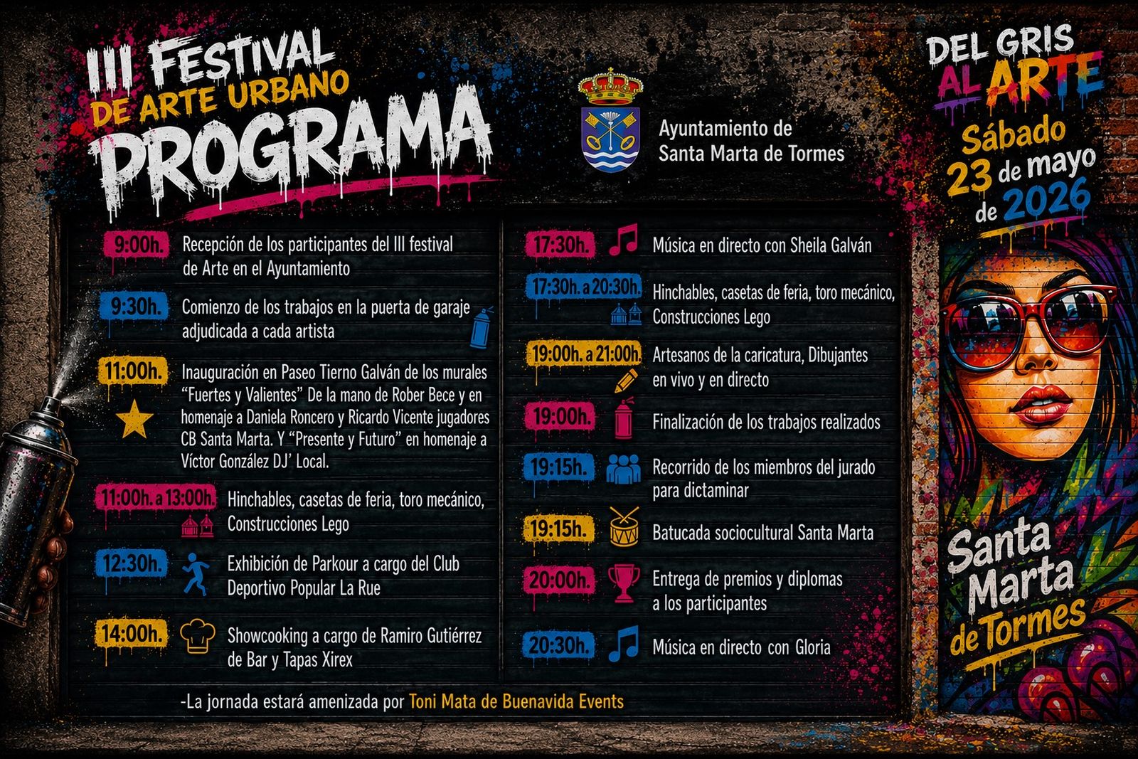 programación urbano horizontal