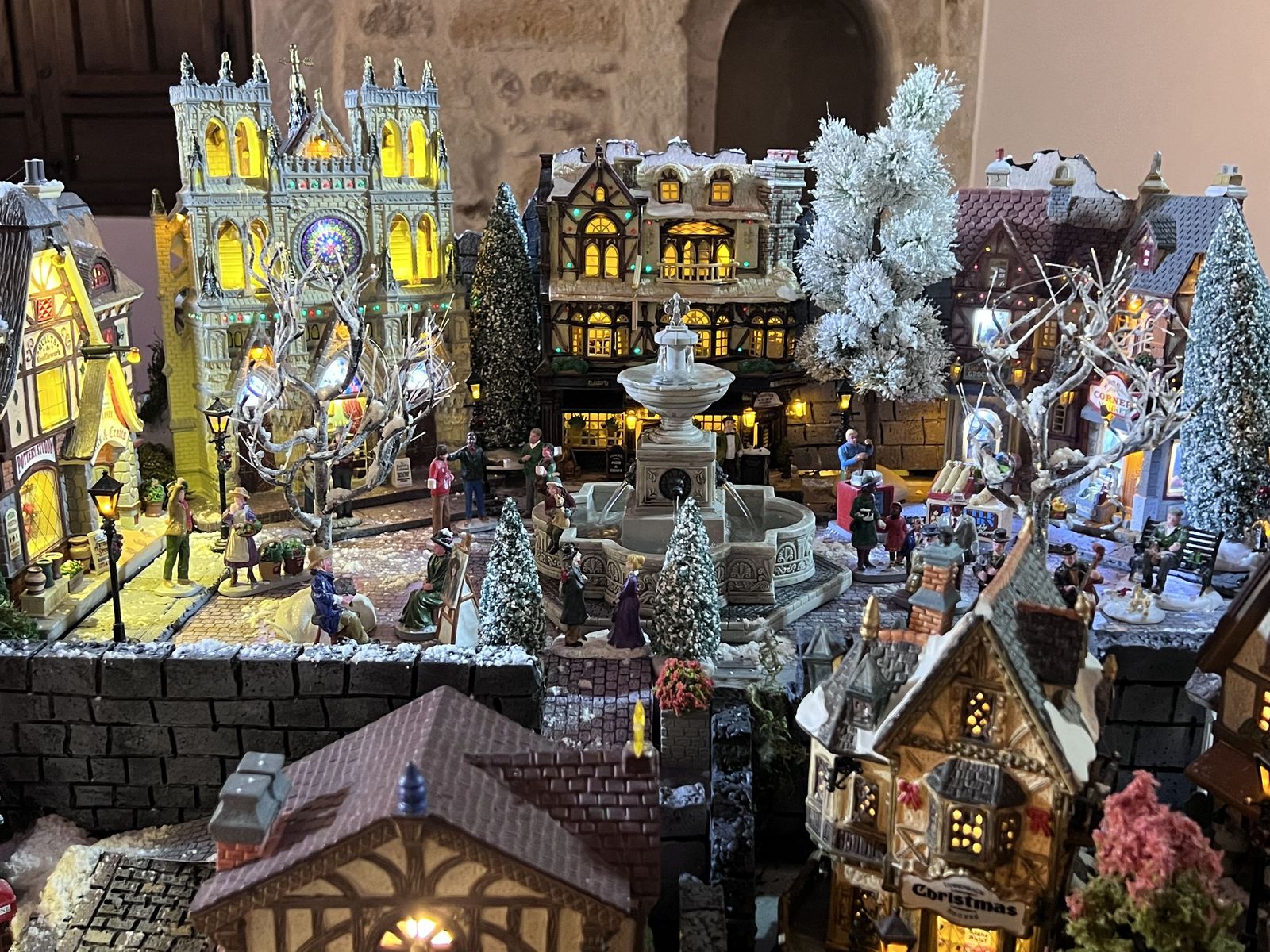 Ciudad de Navidad en la Torre de los Anaya