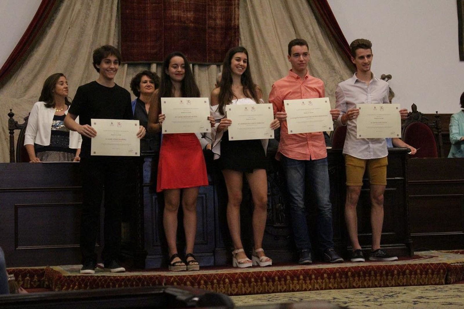 La USAL premia a los alumnos con mejores notas en la Selectividad
