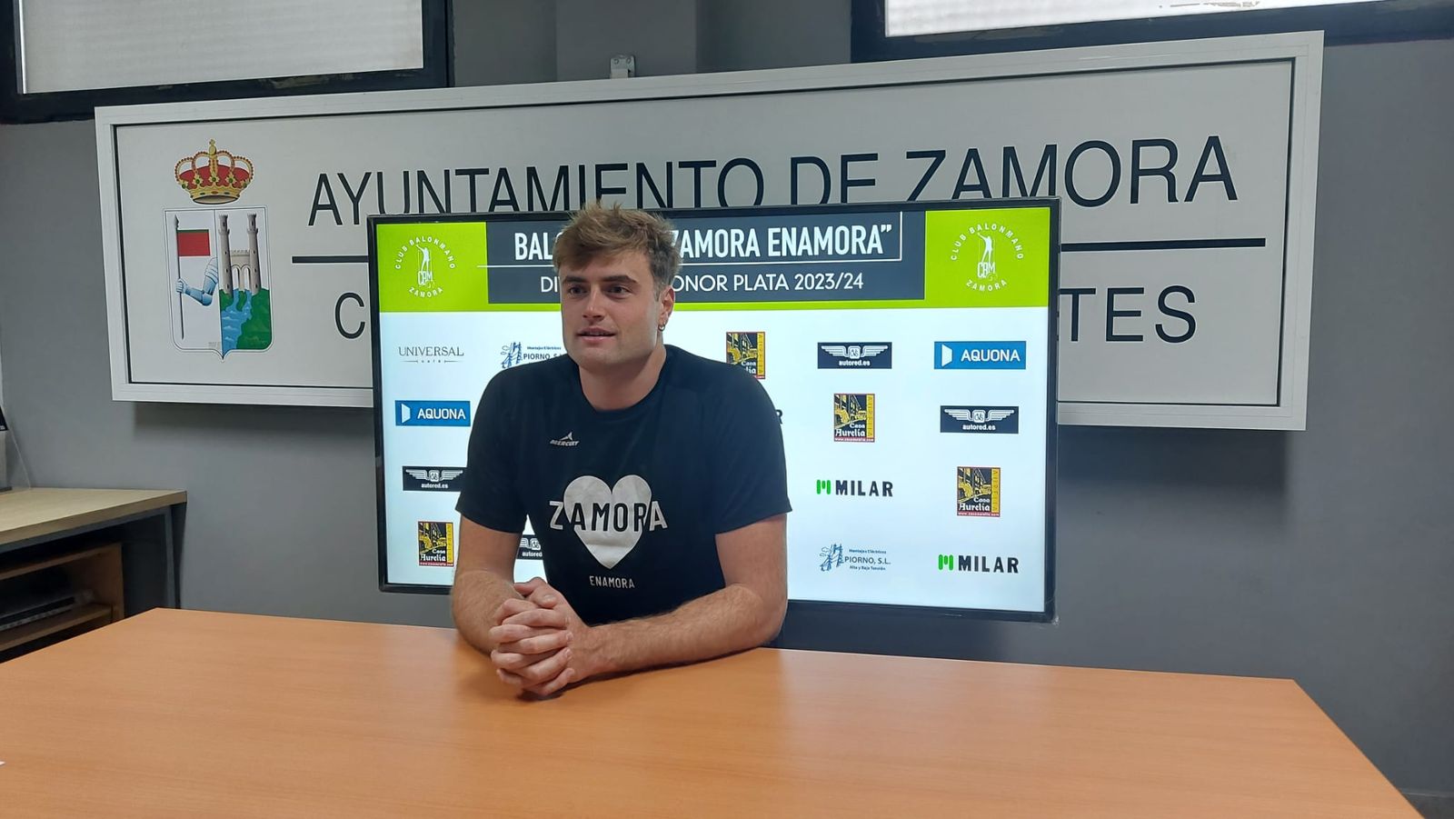 Diego Cadelo en rueda de prensa