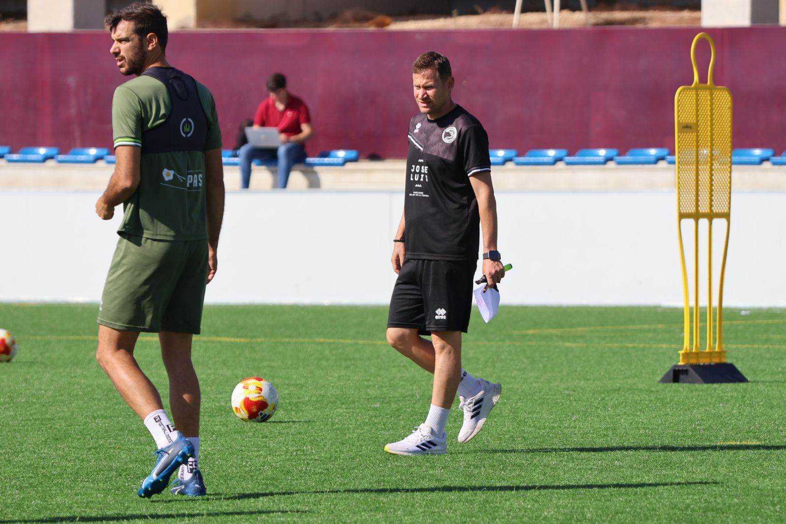 Primer entrenamiento de Mario Simón como entrenador de Unionistas