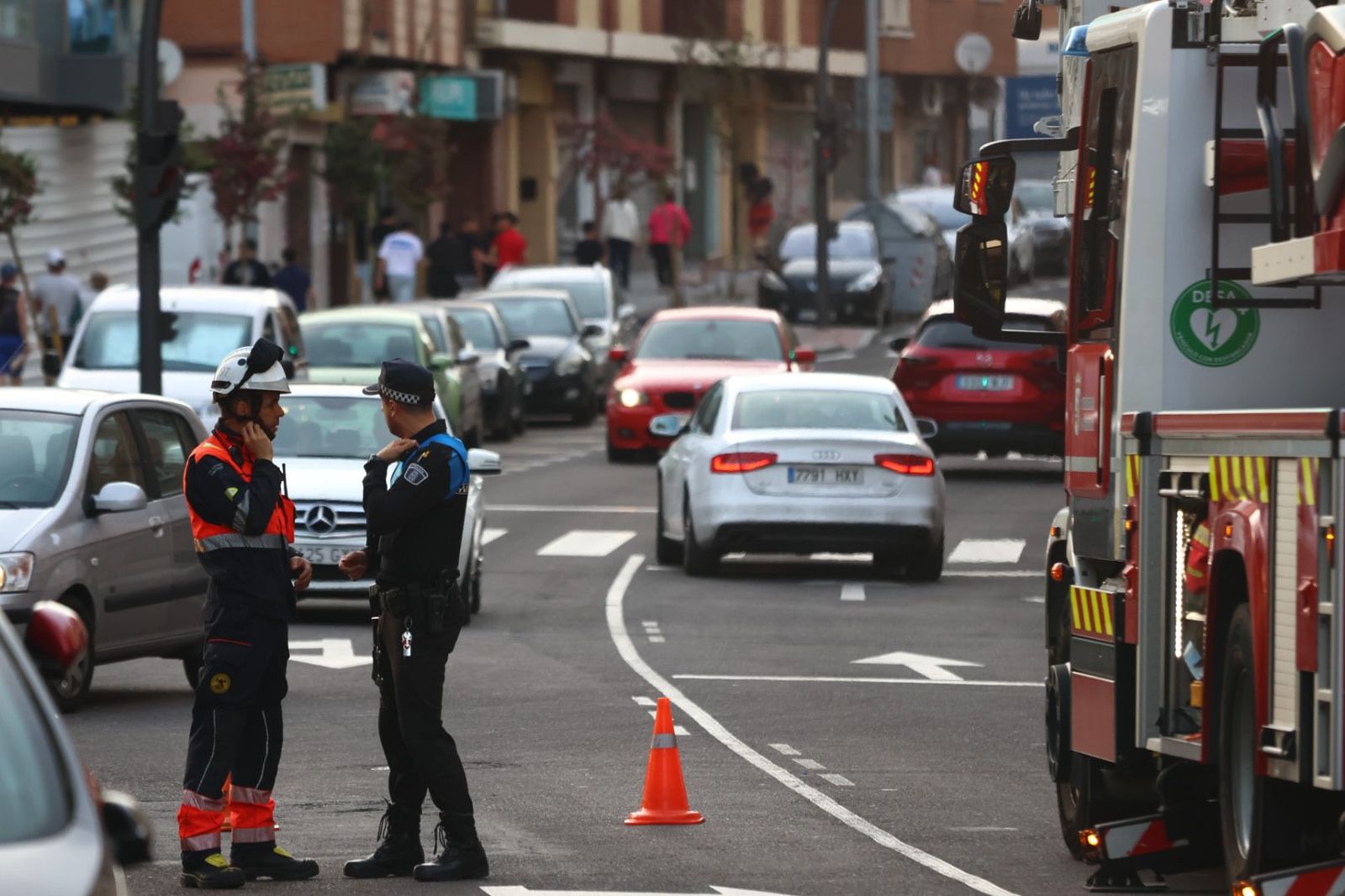 Incendio en una vivienda en Pizarrales