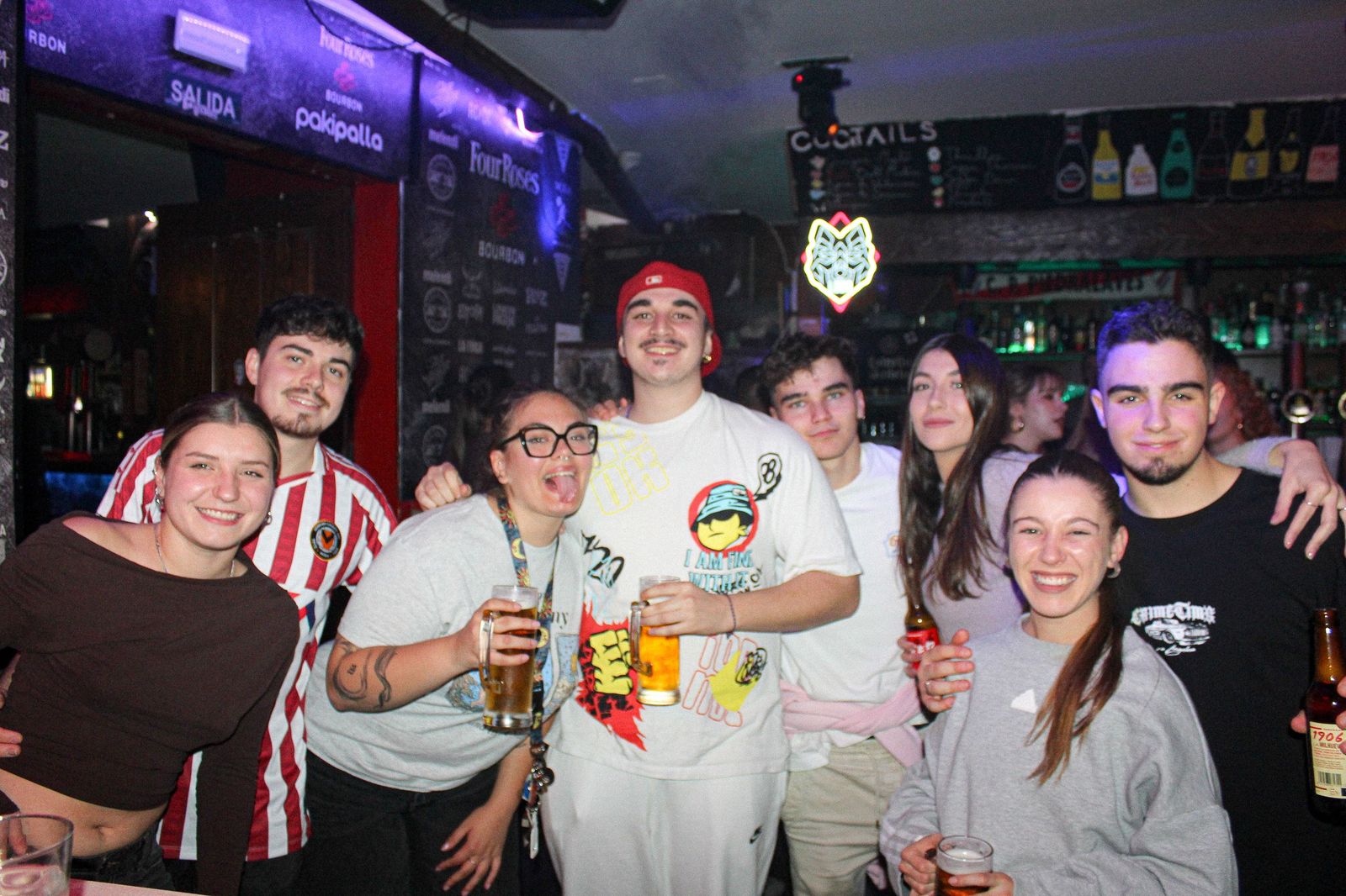 Salamanca de noche, jueves 23 de octubre