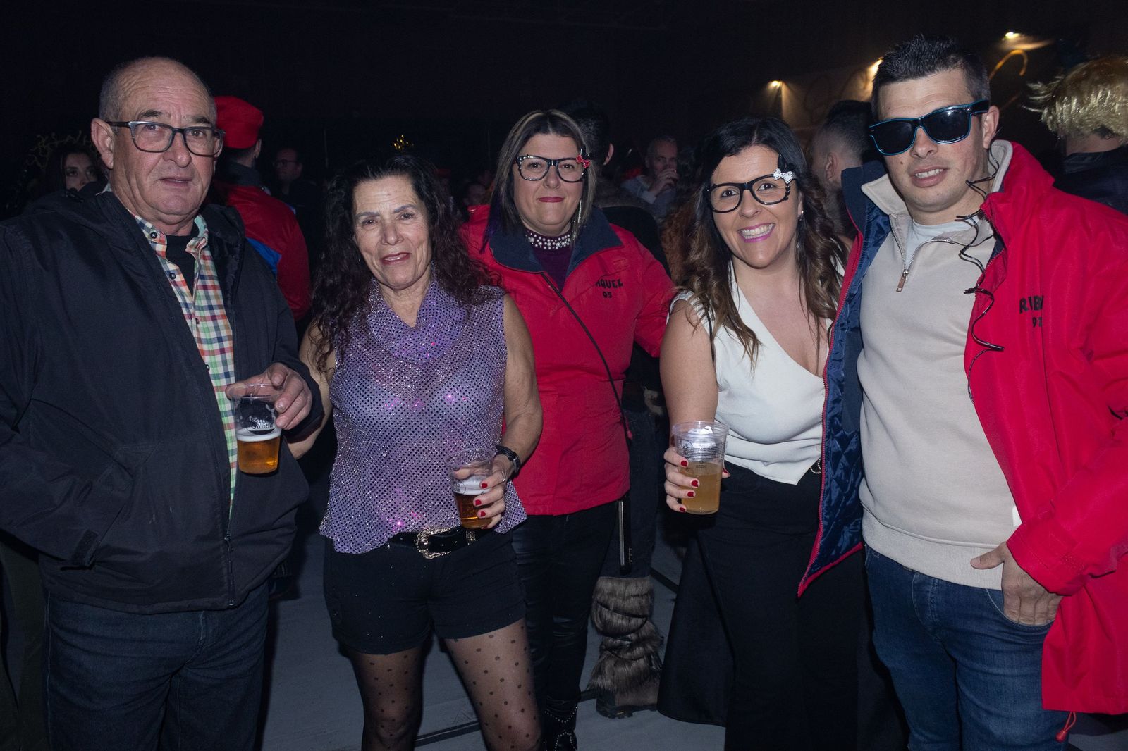 Salamanca de noche, sábado del Carnaval del Toro de Ciudad Rodrigo