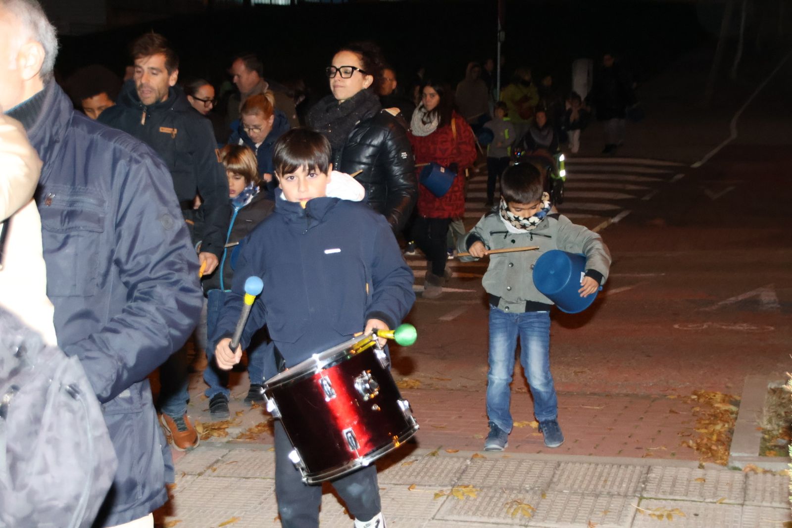 Pasacalles, batucada día Santa Cecilia