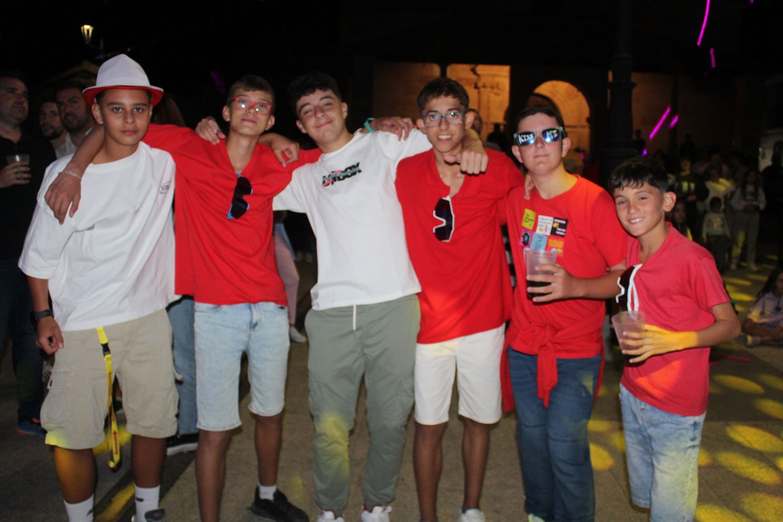 Salamanca de noche, viernes 22 de agosto