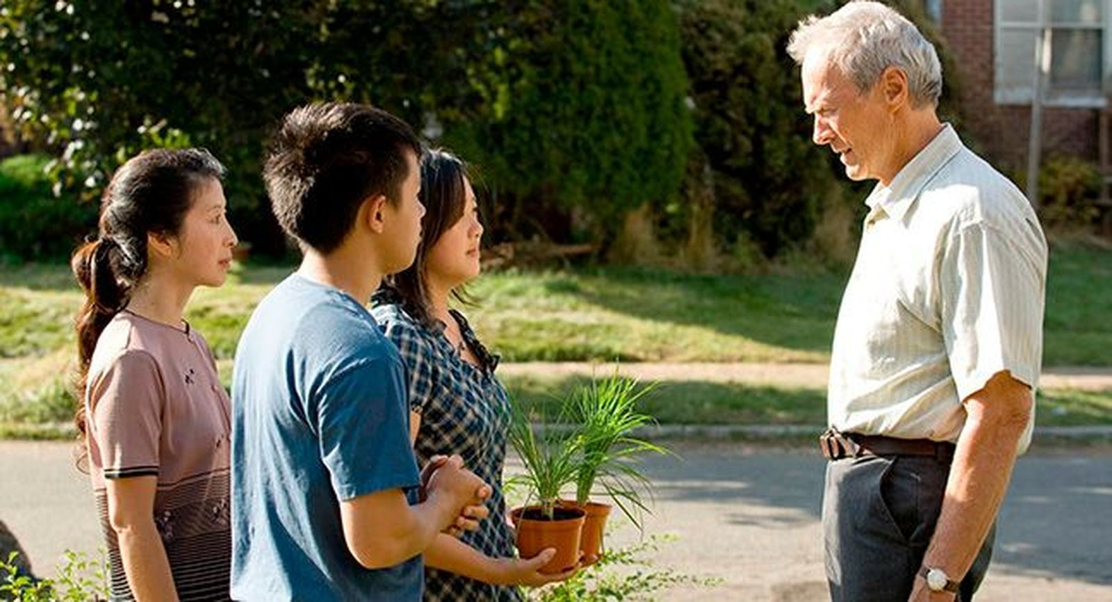Un momento de la película 'Gran Torino', ejemplo de narración audiovisual con alto potencial inspirador