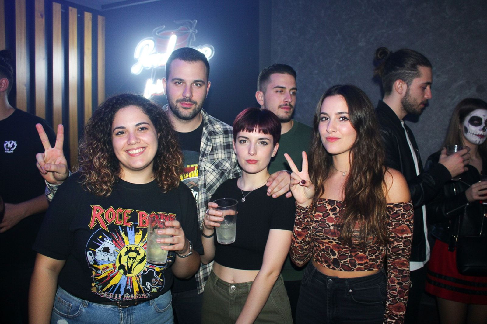 Salamanca de noche, viernes 31 de octubre