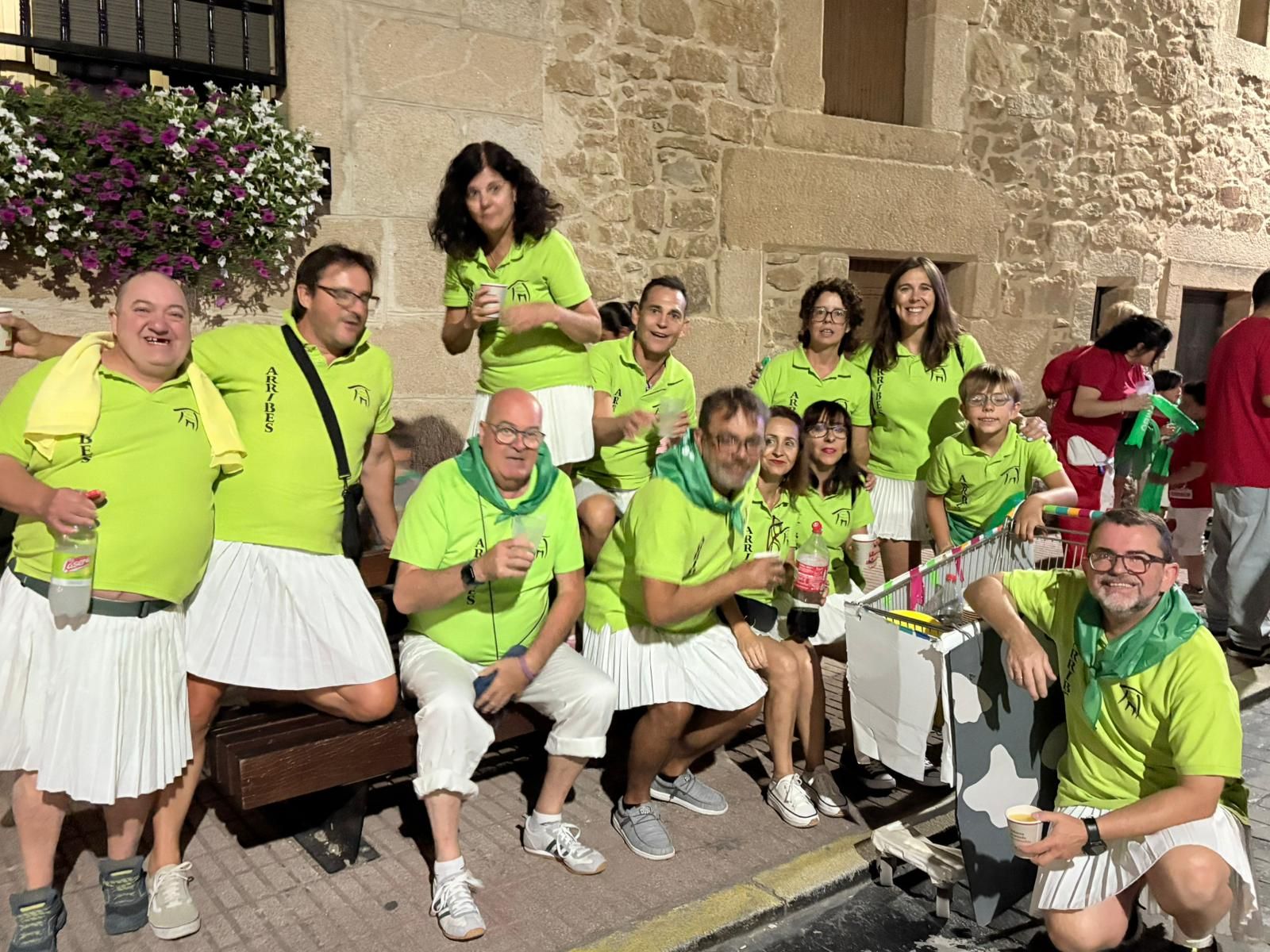 Desfile de peñas de Aldeadávila
