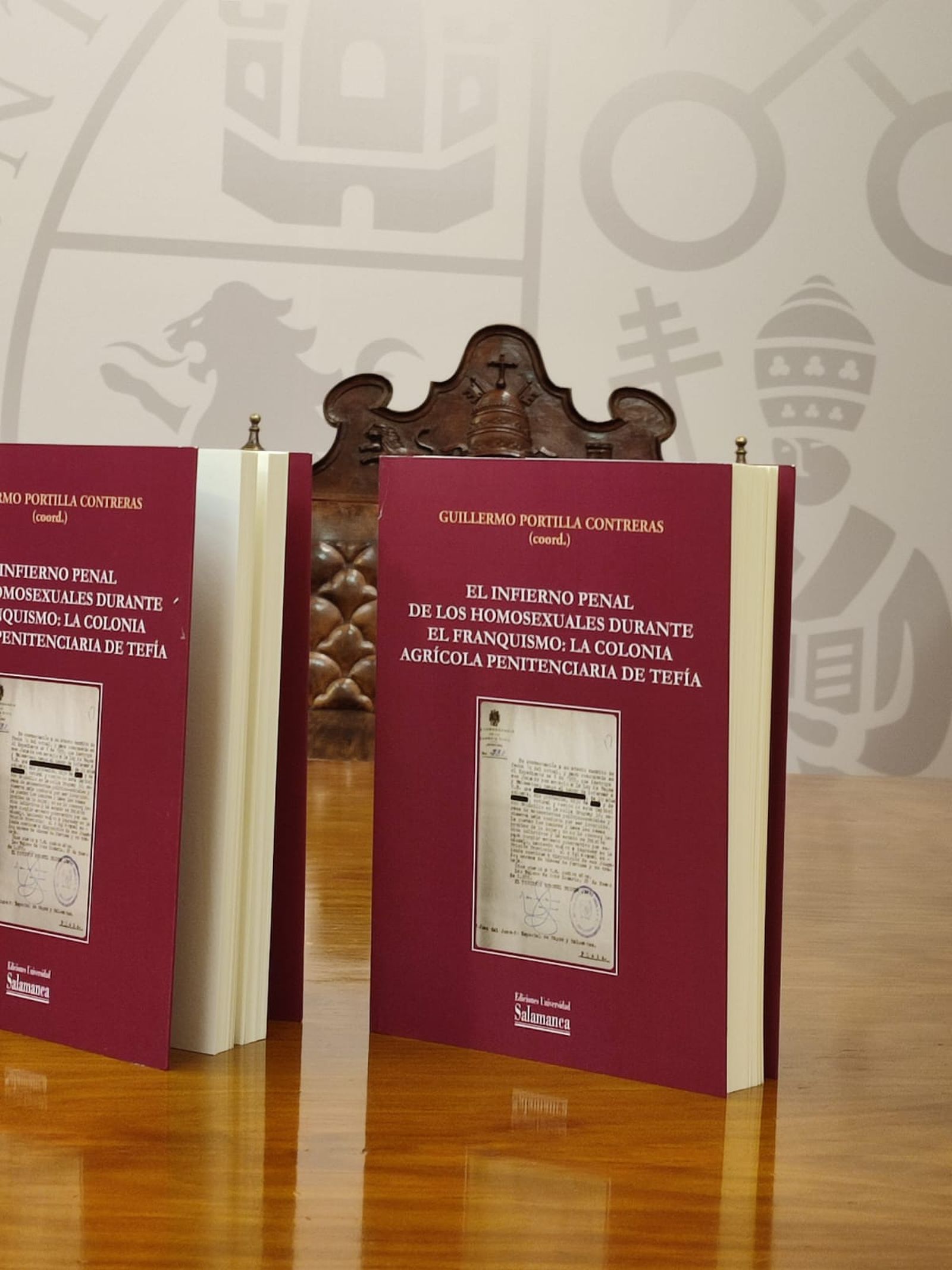 Libro 'El infierno penal de los homosexuales durante el franquismo. La colonia agrícola penitenciaria de Tefía'