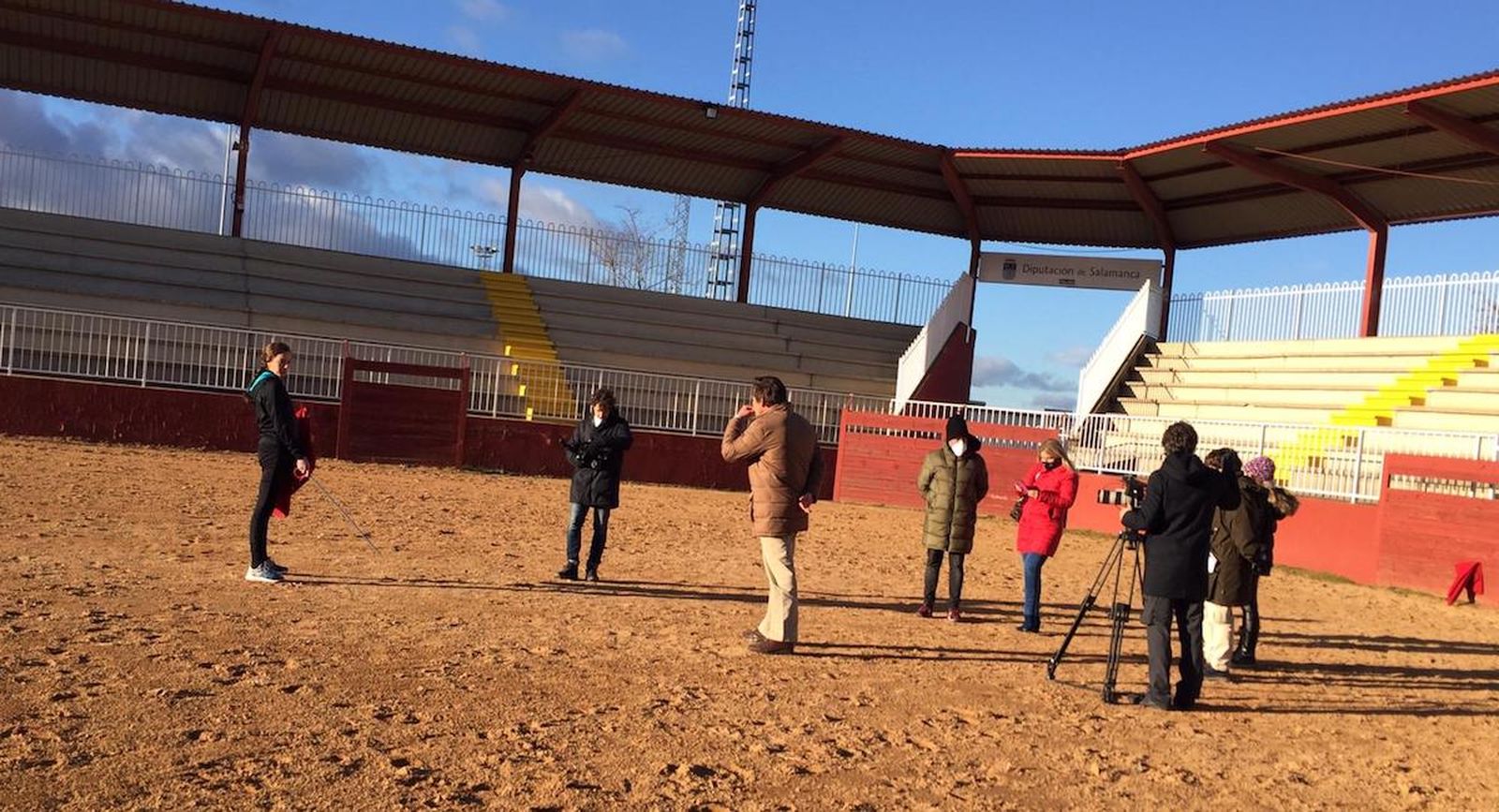Alumnos de la Escuela de Tauromaquia