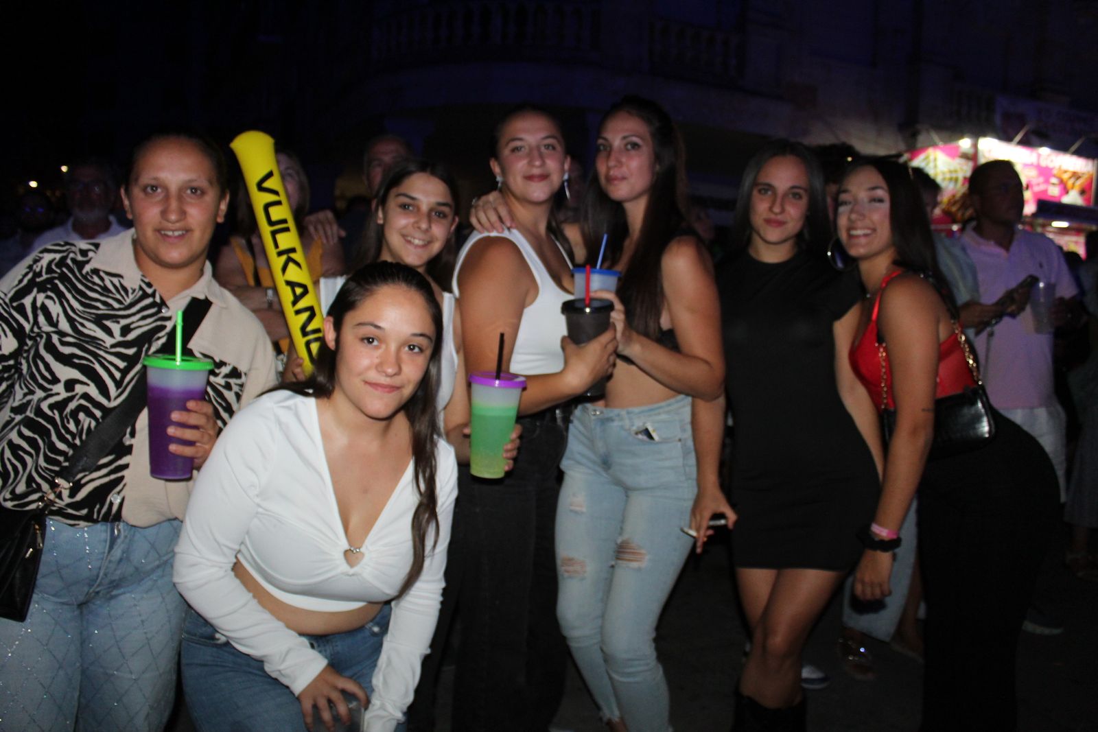 Salamanca de noche, sábado 16 de agosto