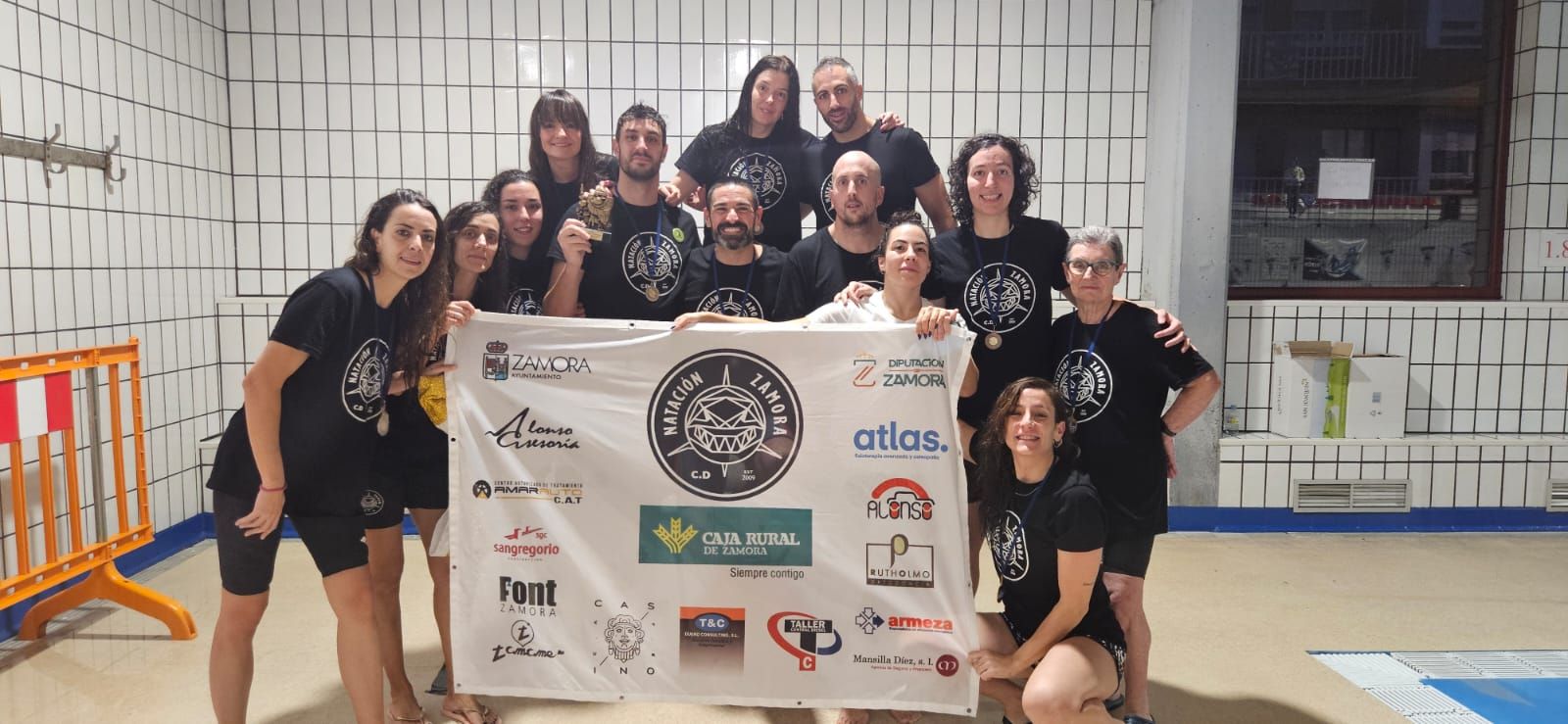 El CD Natación Zamora en el Trofeo Open Máster Ciudad de Ponferrada
