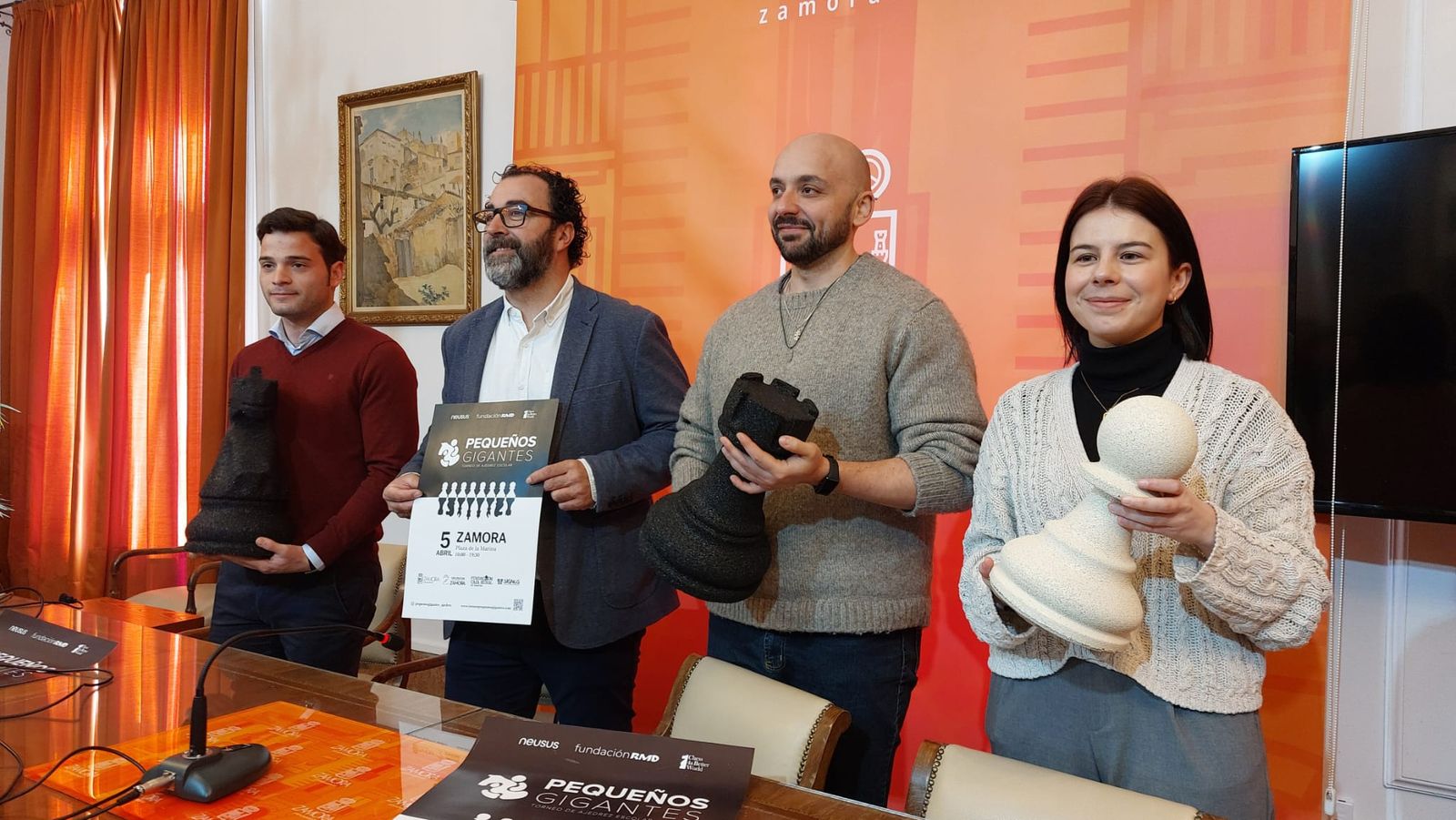 La magia de las 64 casillas regresa a la Marina de la mano de los Pequeños Gigantes