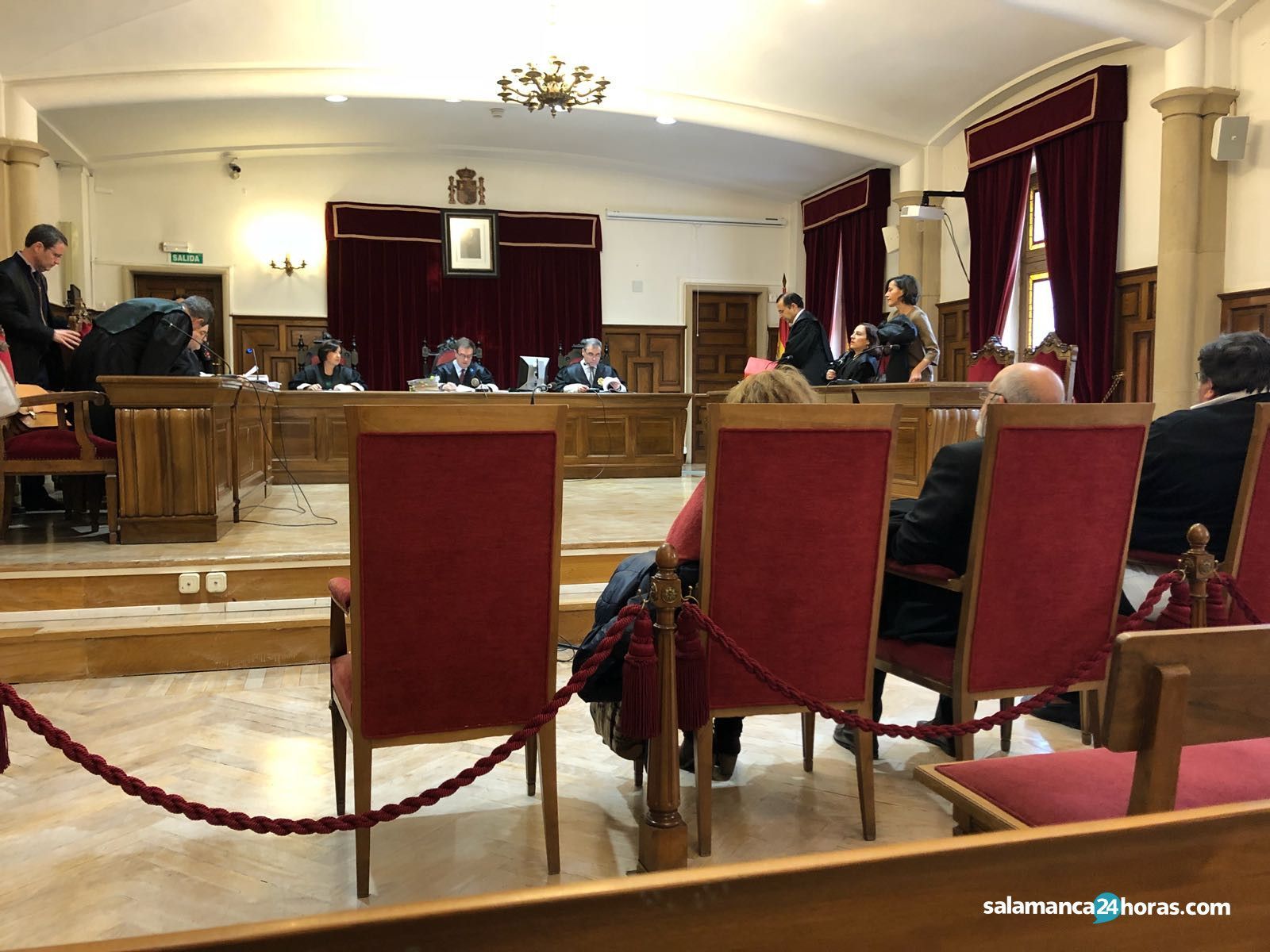 juicio estafa audiencia