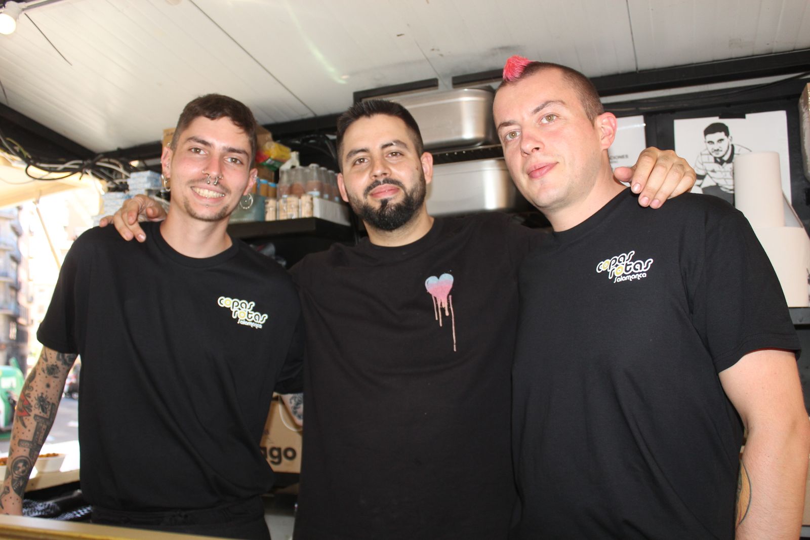 Ambiente en la Feria de Día en el mediodía de este sábado