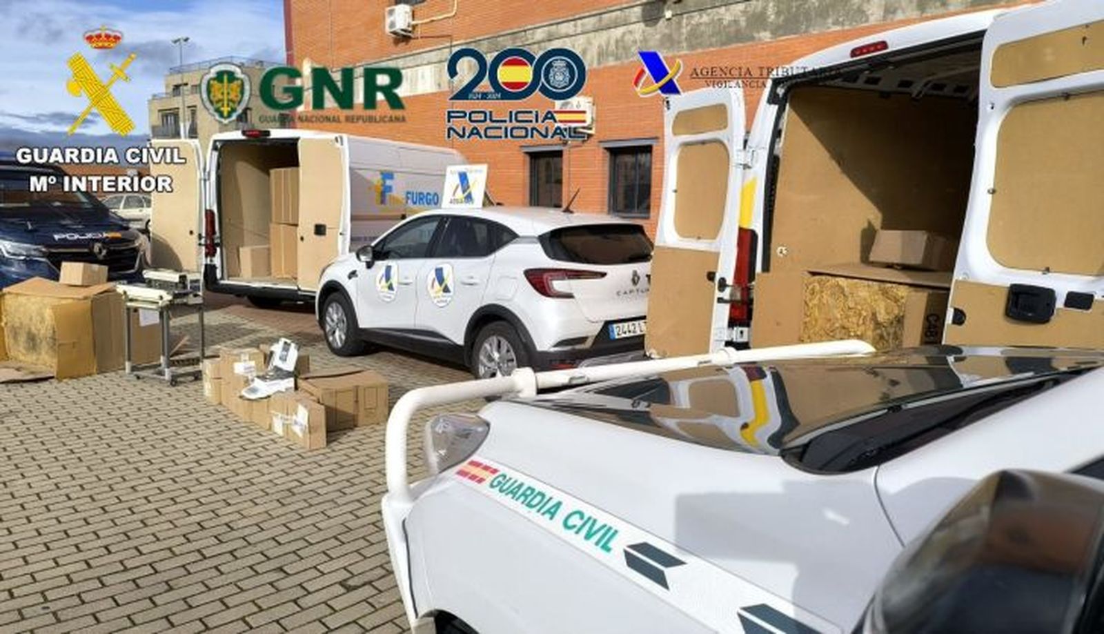 Desarticulada una organización dedicada al contrabando de tabaco