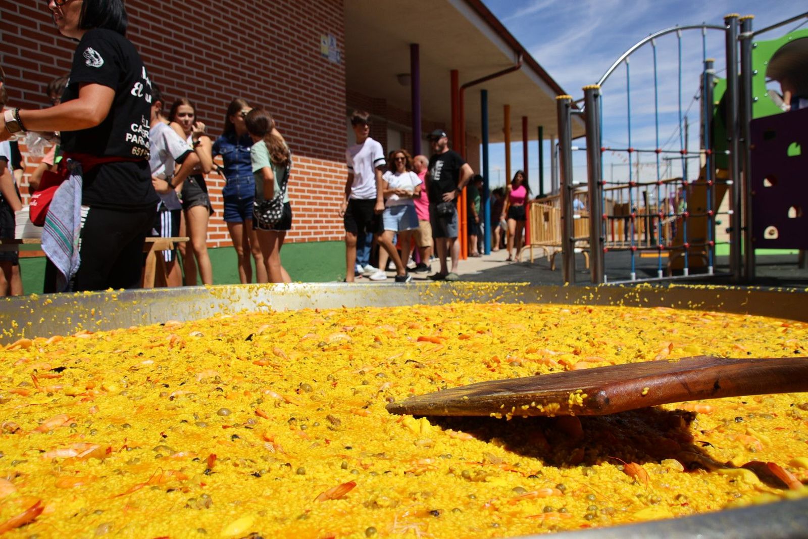 Paella en Gomecello