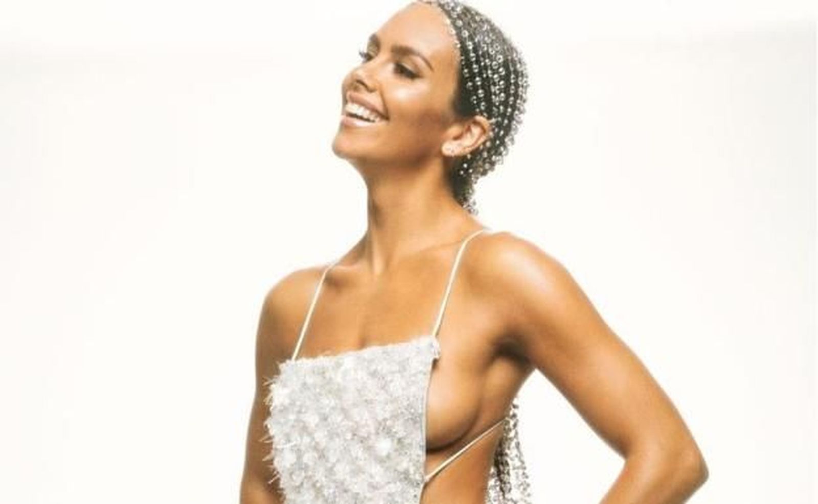 Cristina Pedroche, con su vestido de este año. | FOTOS: PEDRO DEL HIERRO