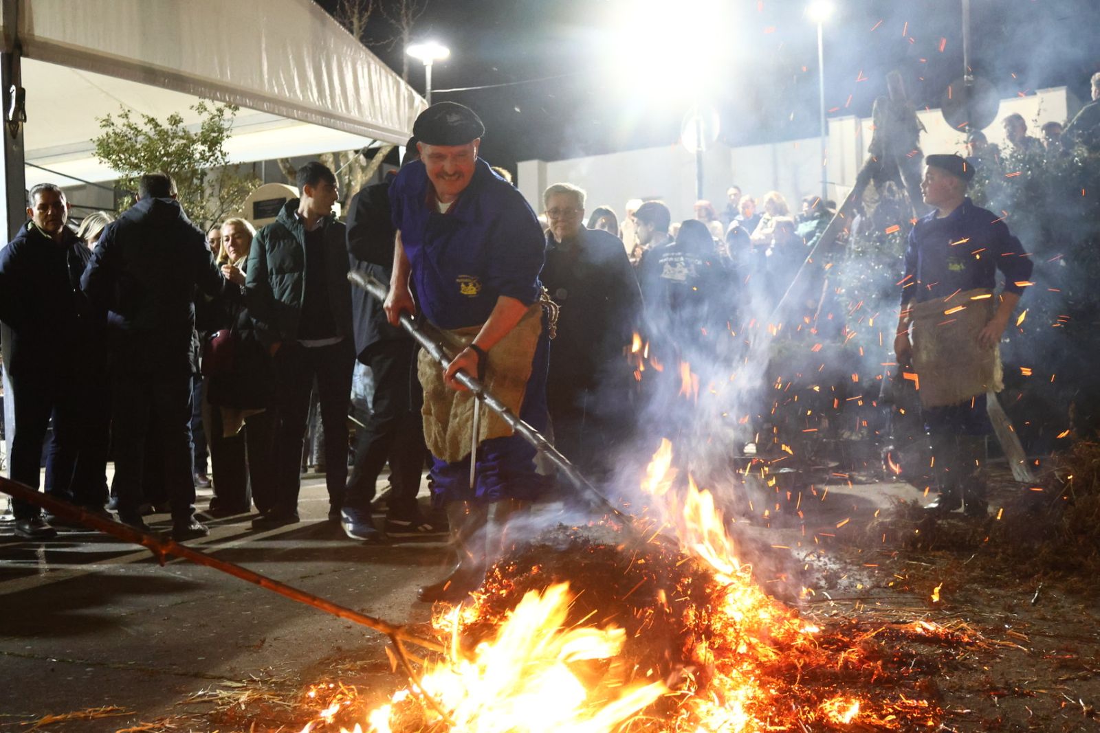 Matanza nocturna de Guijuelo dedicada a la hostelería