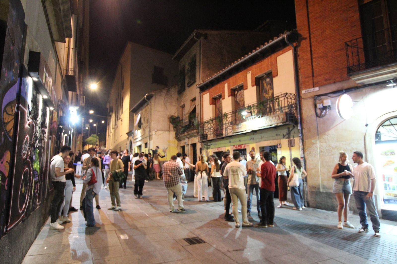 Salamanca de noche, viernes 22 de mayo