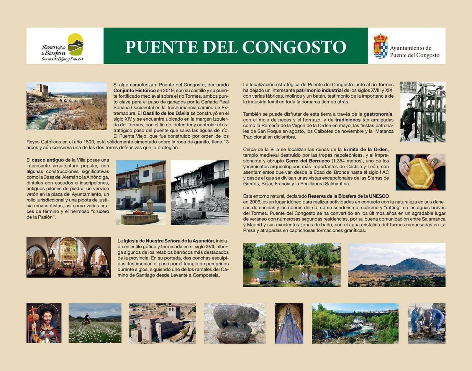 CARTEL PUENTE DEL CONGOSTO