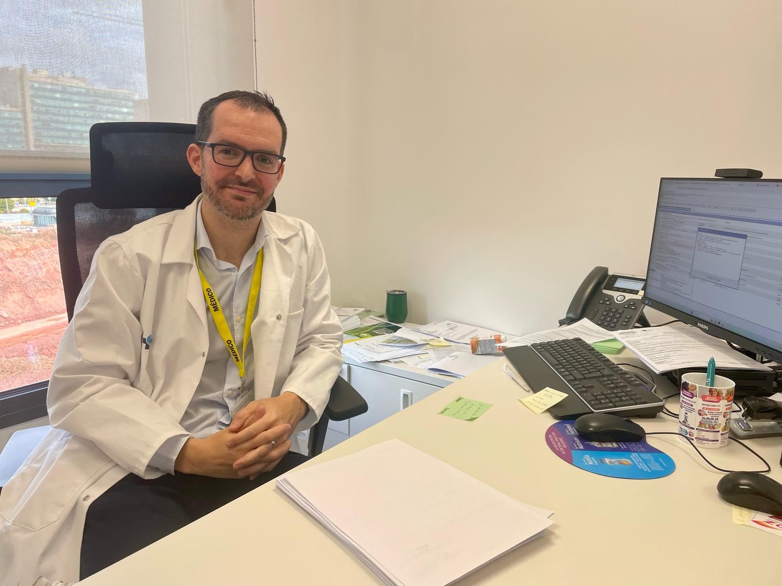 Luis López Mesonero, jefe del Servicio de Neurología del Hospital de Salamanca