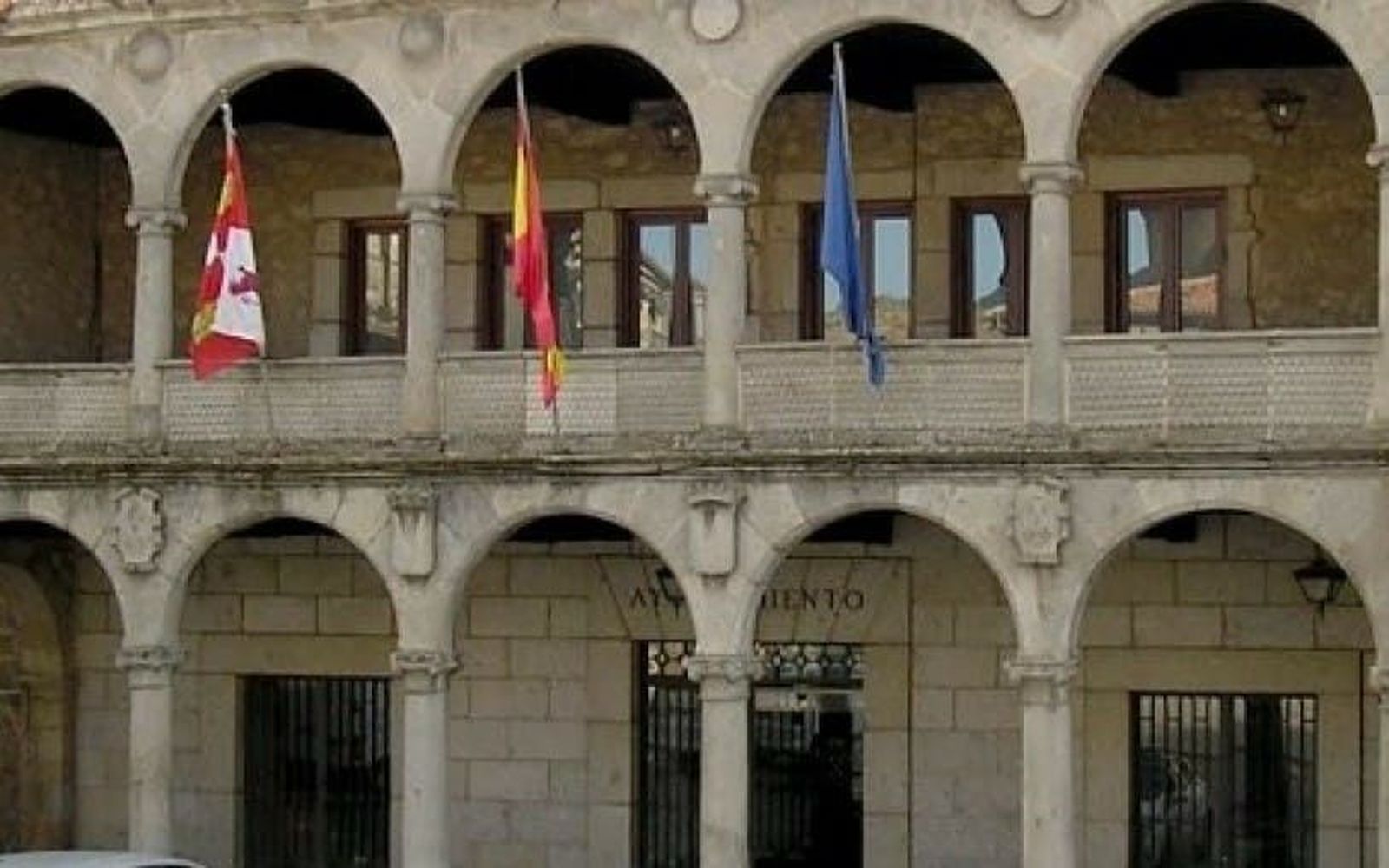 Fachada del Ayuntamiento de Béjar. Foto de archivo