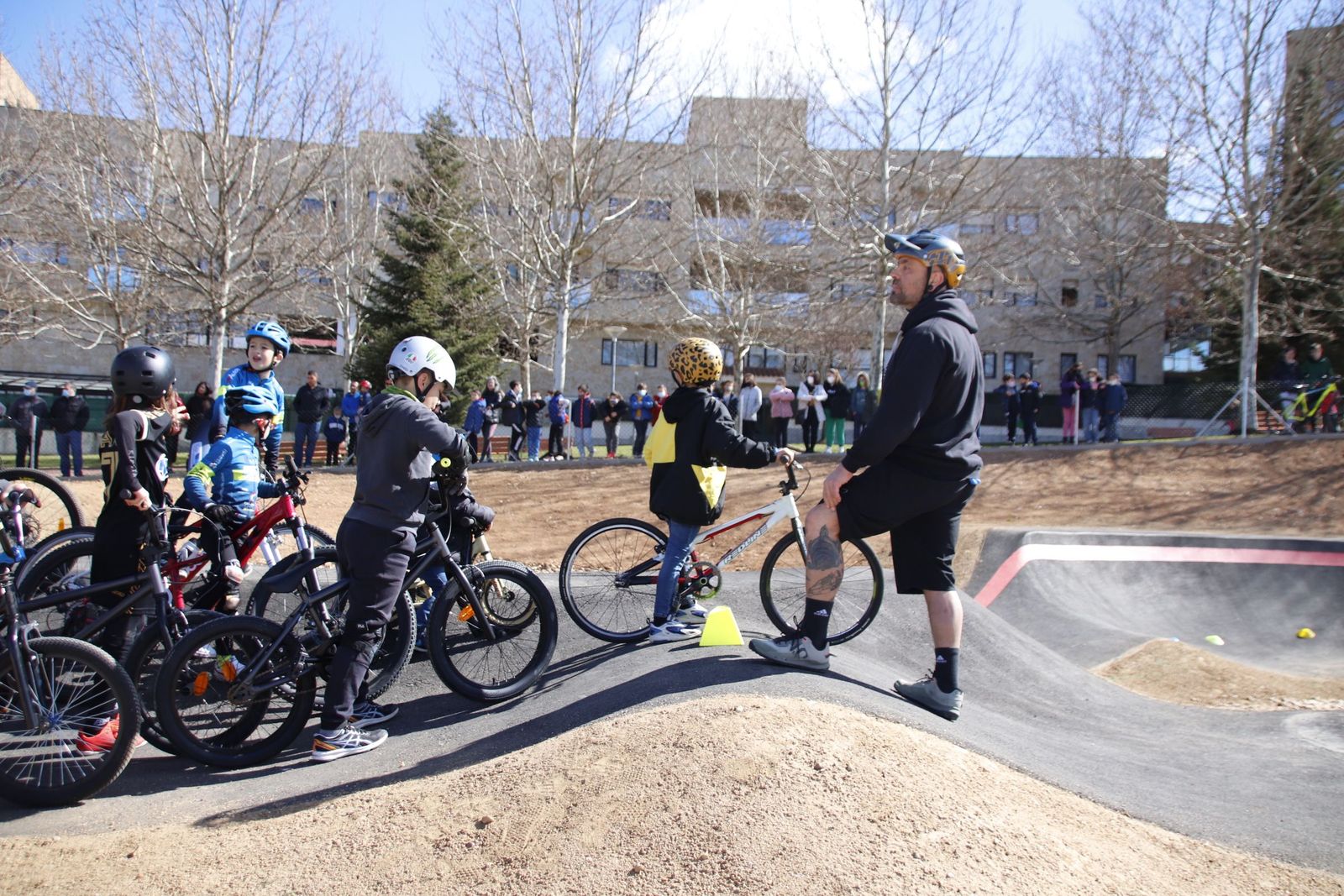 Inauguración pista pum track Carbajosa