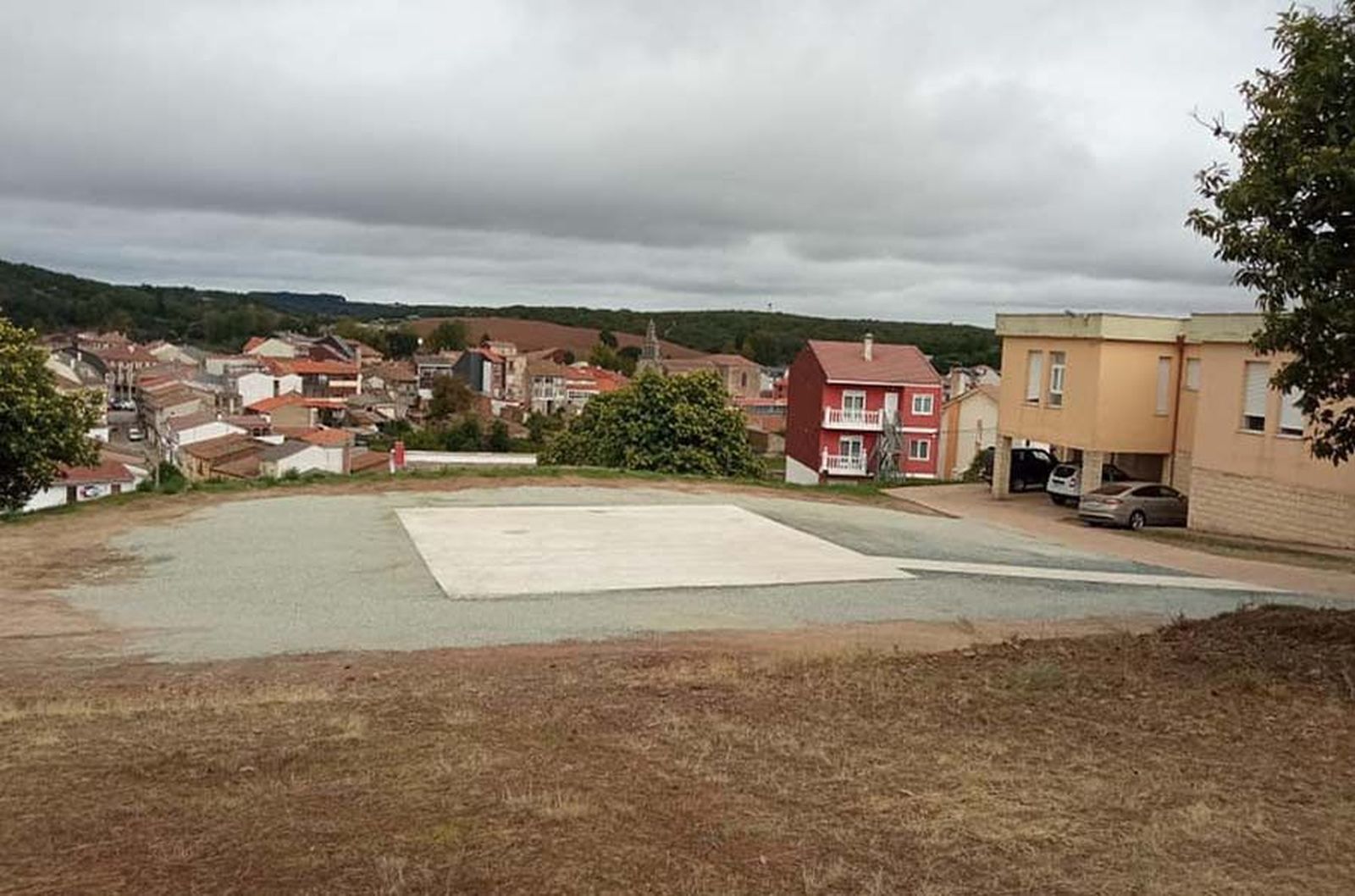 Esplanada helicóptero Alcañices