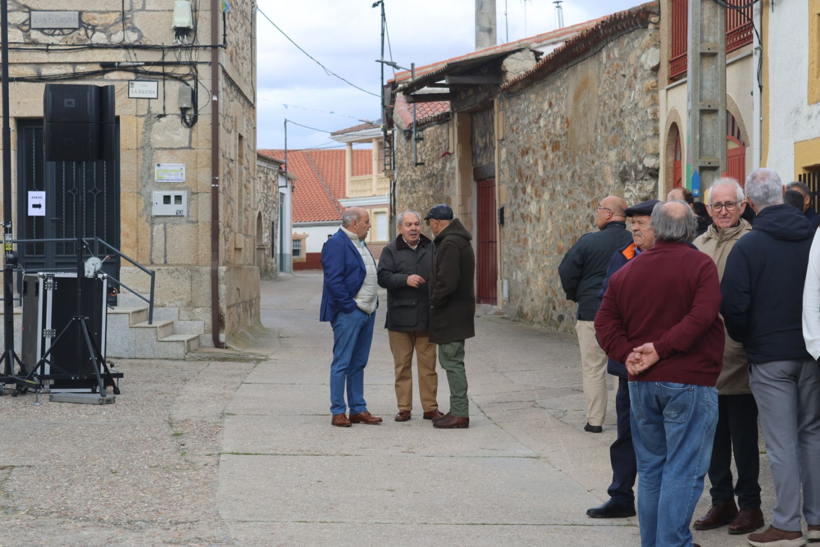 Funeral del empresario Silvestre Sánchez Sierra en Aldearrodrigo