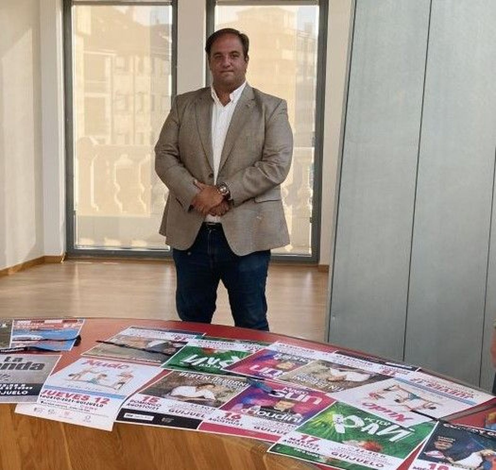 Roberto Martín, alcalde de Guijuelo