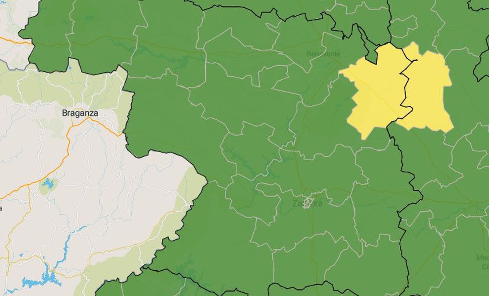 Mapa zonas basicas Mapa zonas basicas