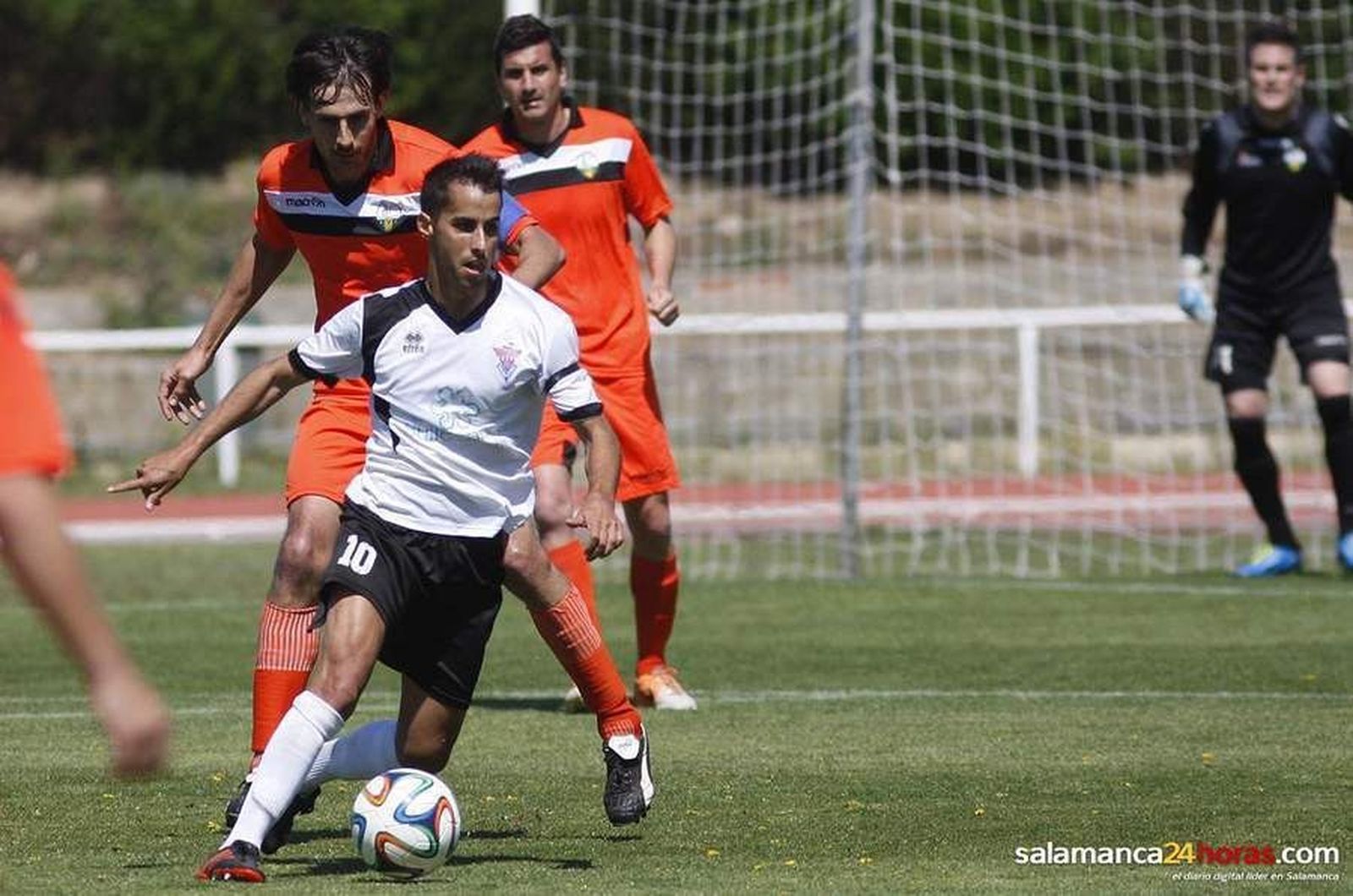 El Salmantino se divierte en Las Pistas