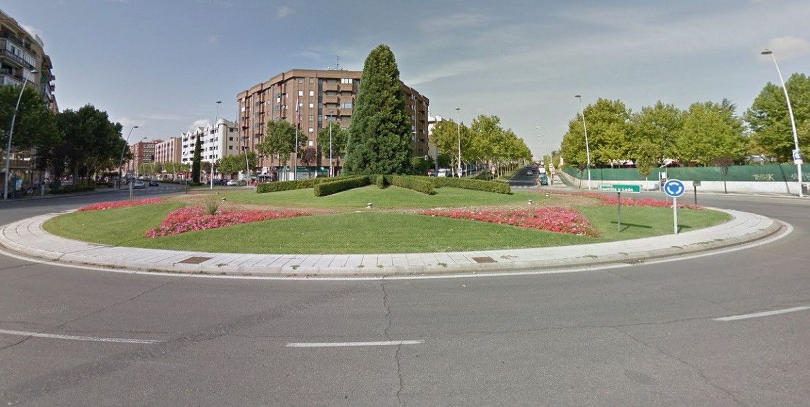 Glorieta Castilla y León. Imagen de archivo