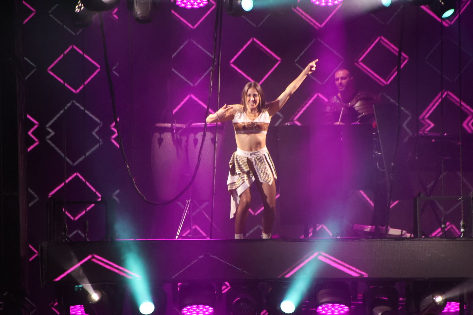 Panorama en la plaza Mayor de Guijuelo