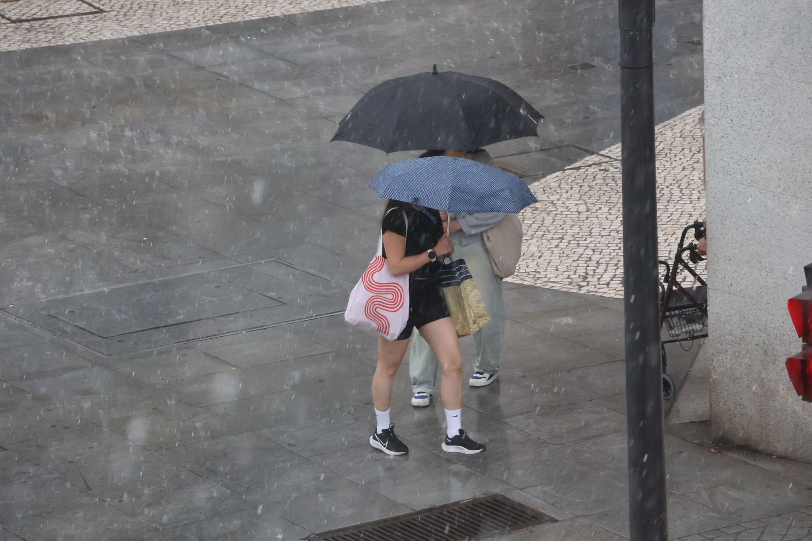 Lluvia en Zamora. Archivo