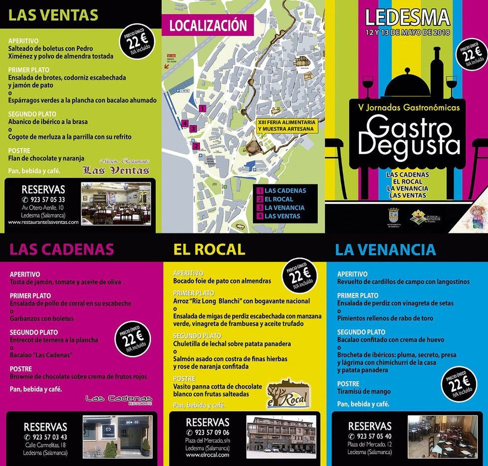 Folleto gastrodegusta 2018